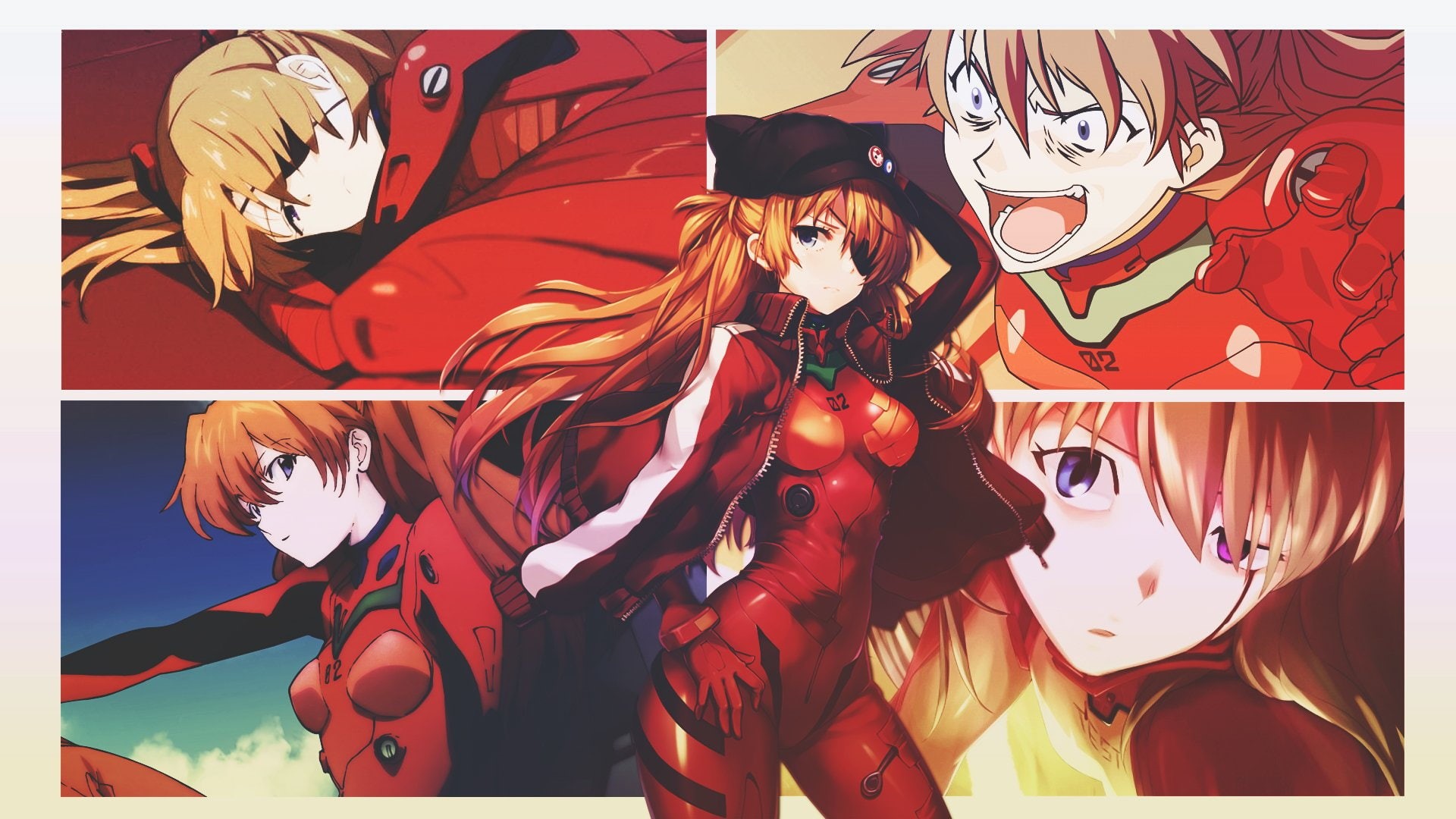 1080P, Evangelion: 3.0 You Can (Not) Redo, Asuka Langley Sohryu, Evangelion, HD Wallpaper