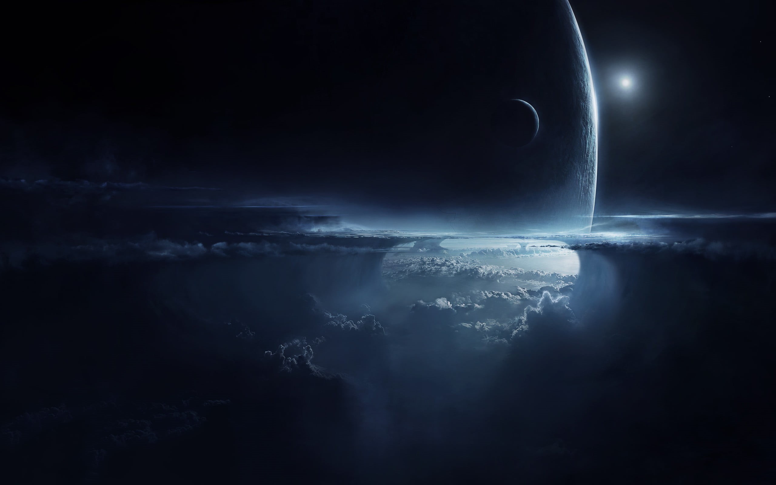 outdoors, cloud - sky, storm, black background, sea, scene, nature, night, scenics - nature, beauty in nature, planet, space, motion, atmosphere, sky, illuminated, HD Wallpaper