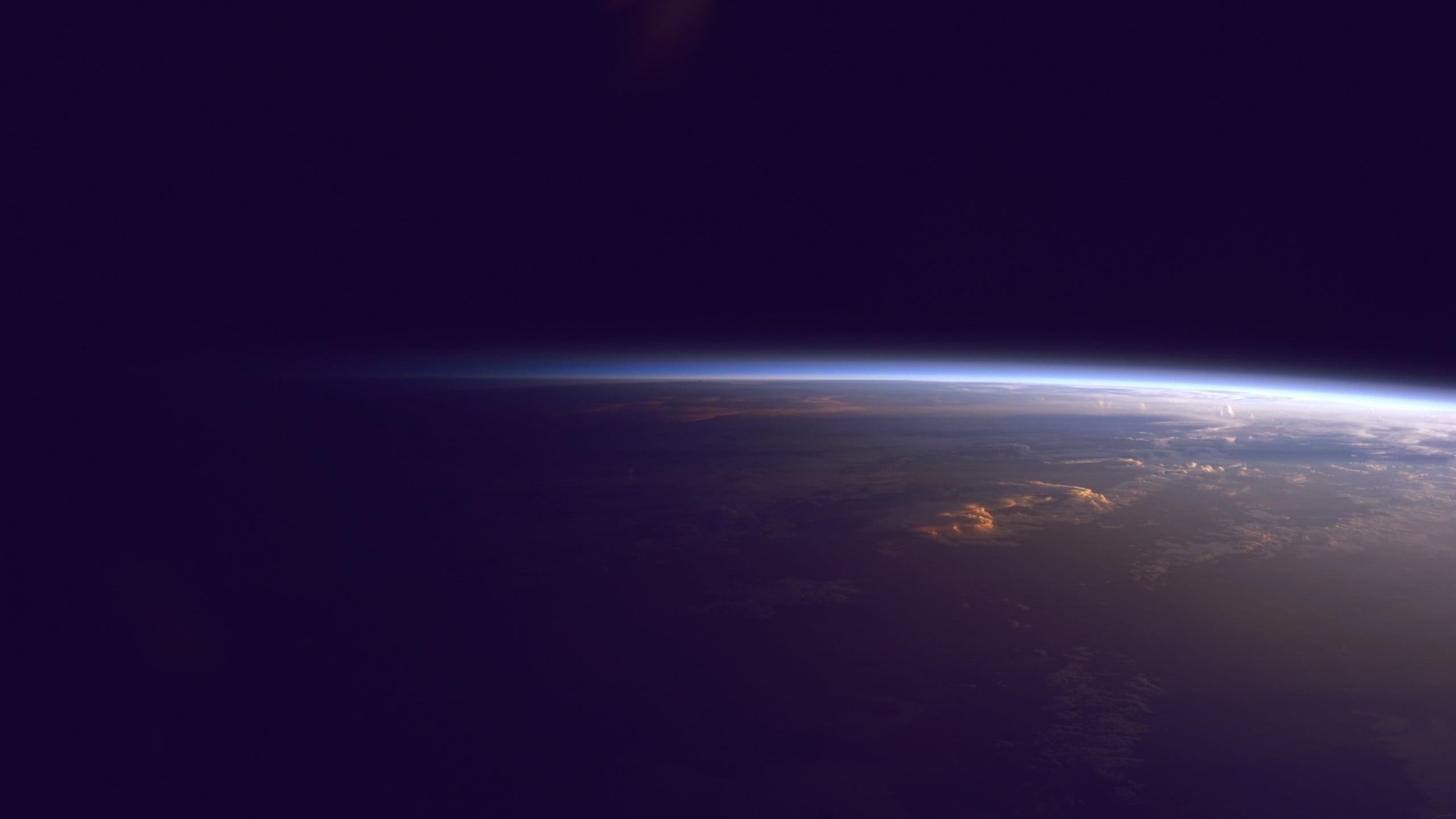 planet - space, science, commercial Airplane, color Image, above, outdoors, sky, beauty In Nature, airplane, Earth, flying, blue, atmosphere, planet earth, HD Wallpaper