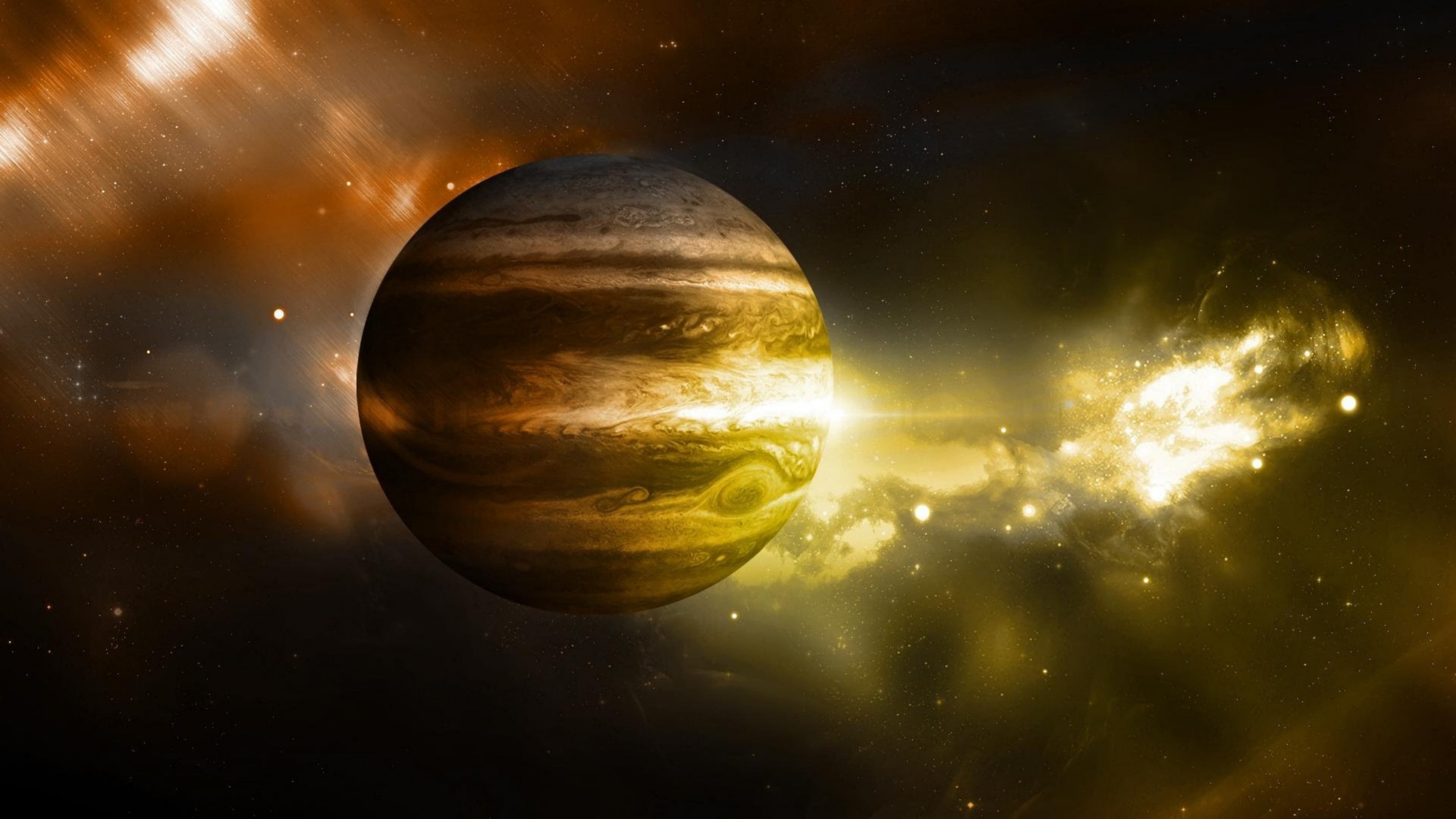 planet, outer space, universe, astronomy, space, jupiter, astronomical object, 4K, HD Wallpaper