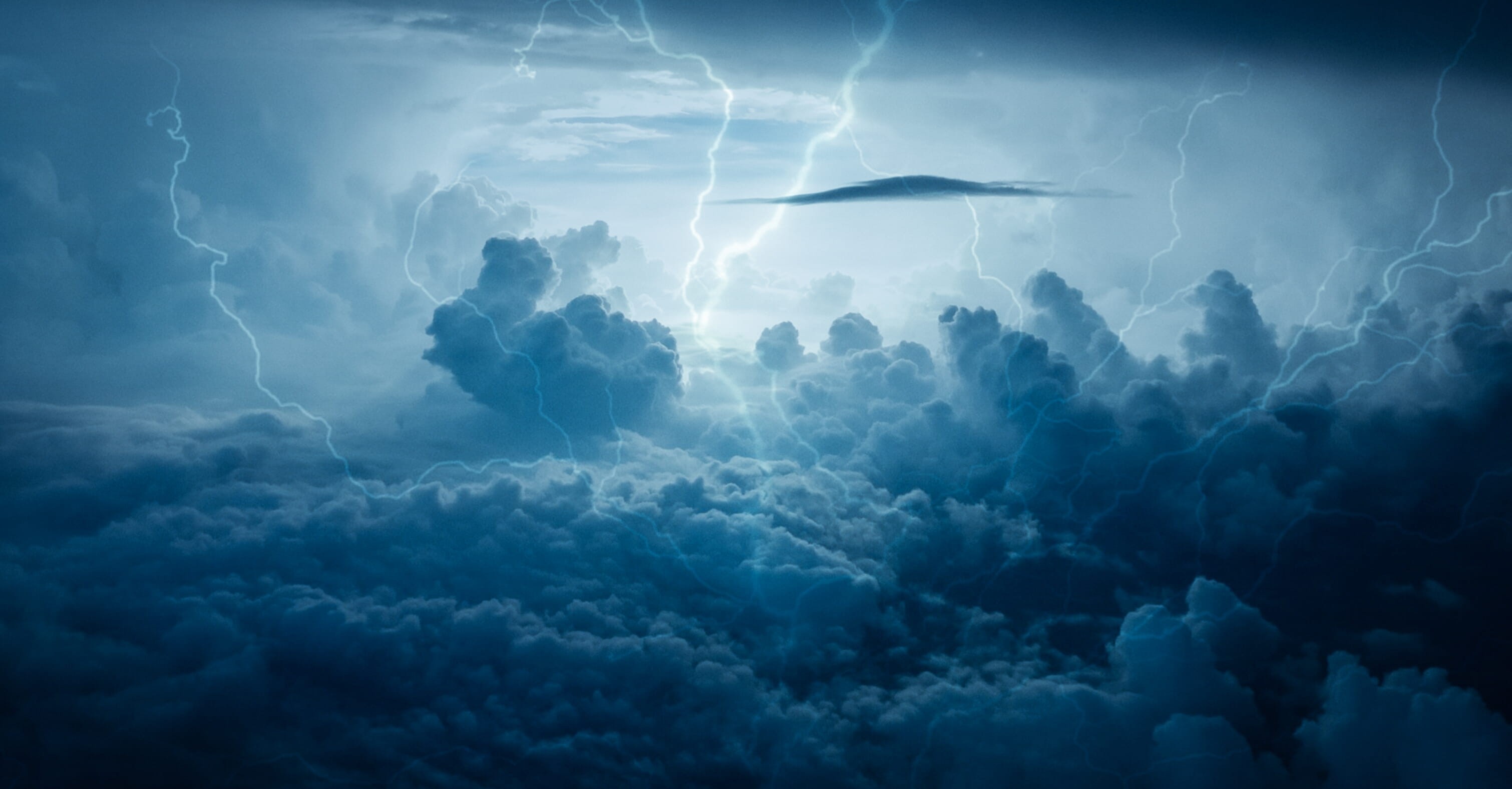 weather, power, dramatic sky, communication, music, electricity, storm, light - natural phenomenon, nature, cloudscape, outdoors, sunbeam, thunder, 2K, HD Wallpaper