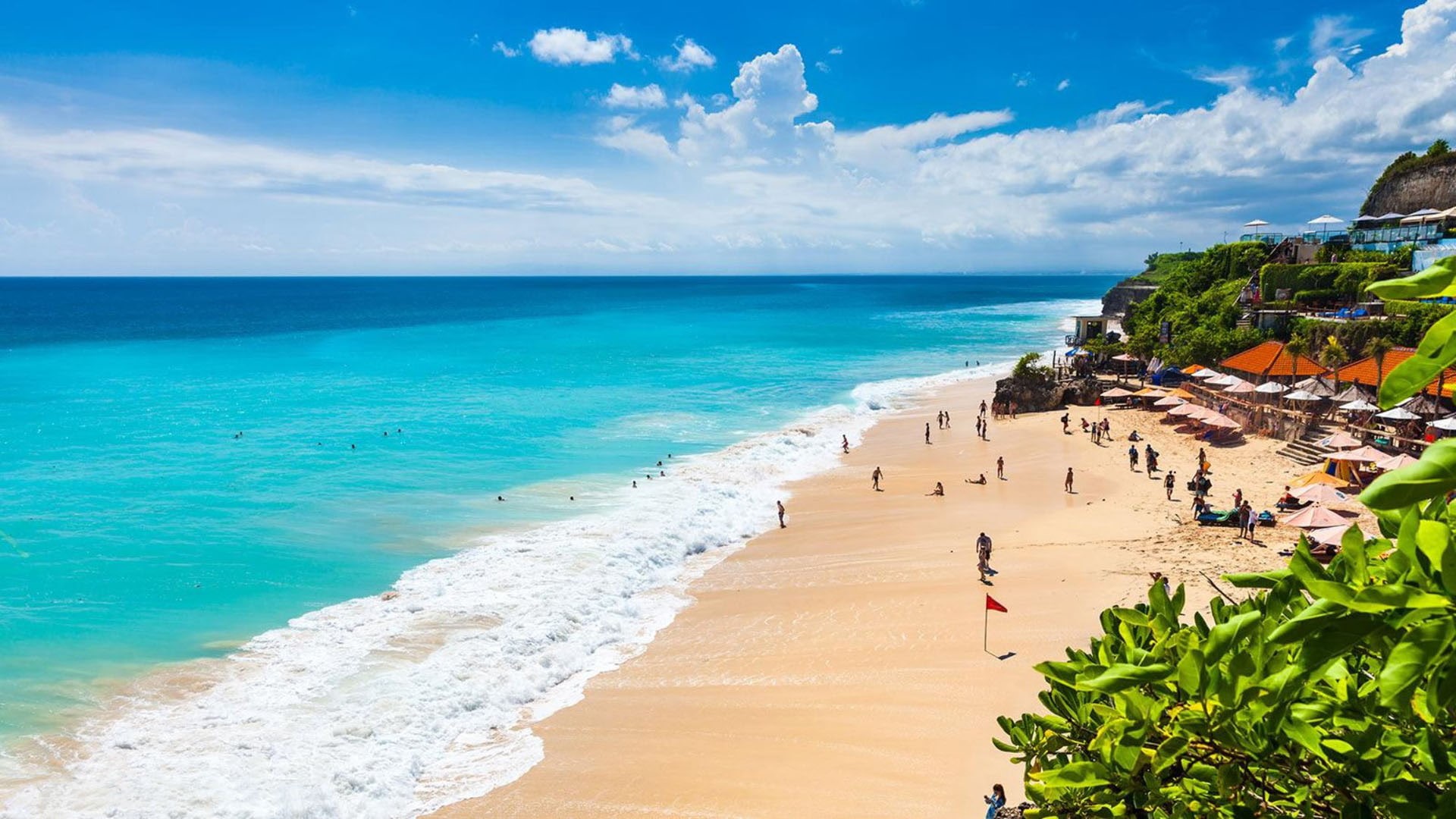 photos, indonesia, kuta, bali, 1080P, south, dreamland, beach, HD Wallpaper