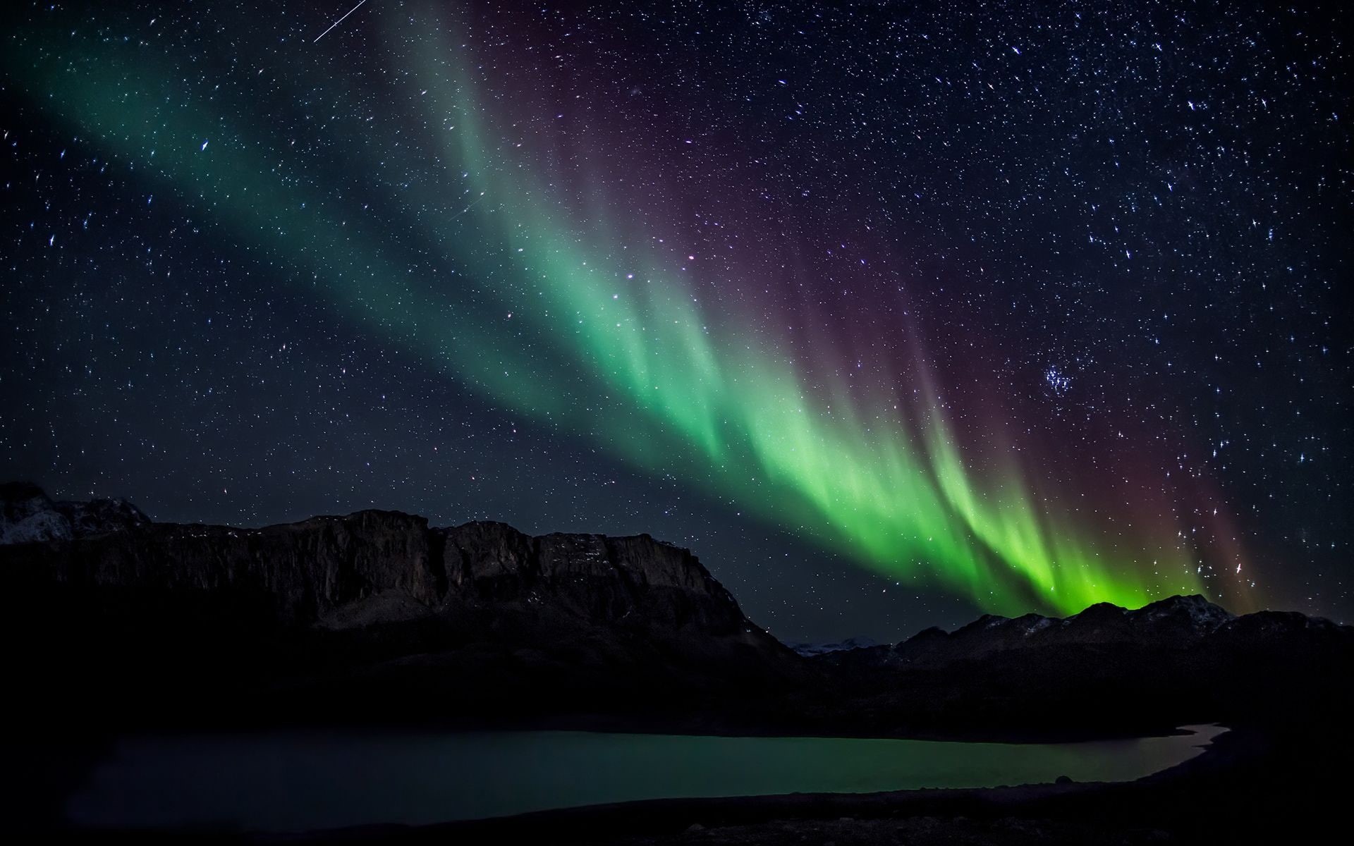 aurora Borealis, aurora, northern Lights, 1080P, beautiful, HD Wallpaper