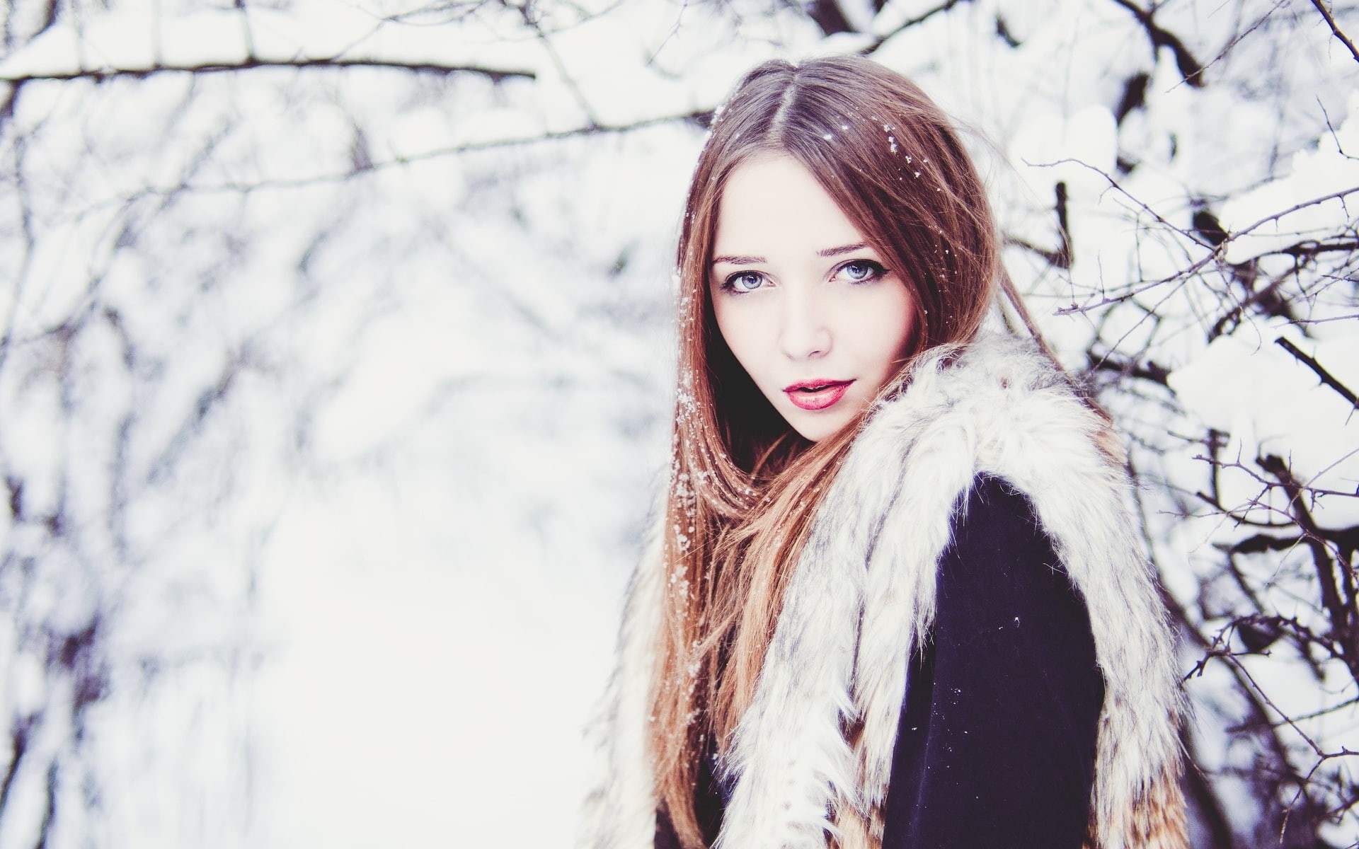 1080P, girl, icy, hot babes and girls, HD Wallpaper