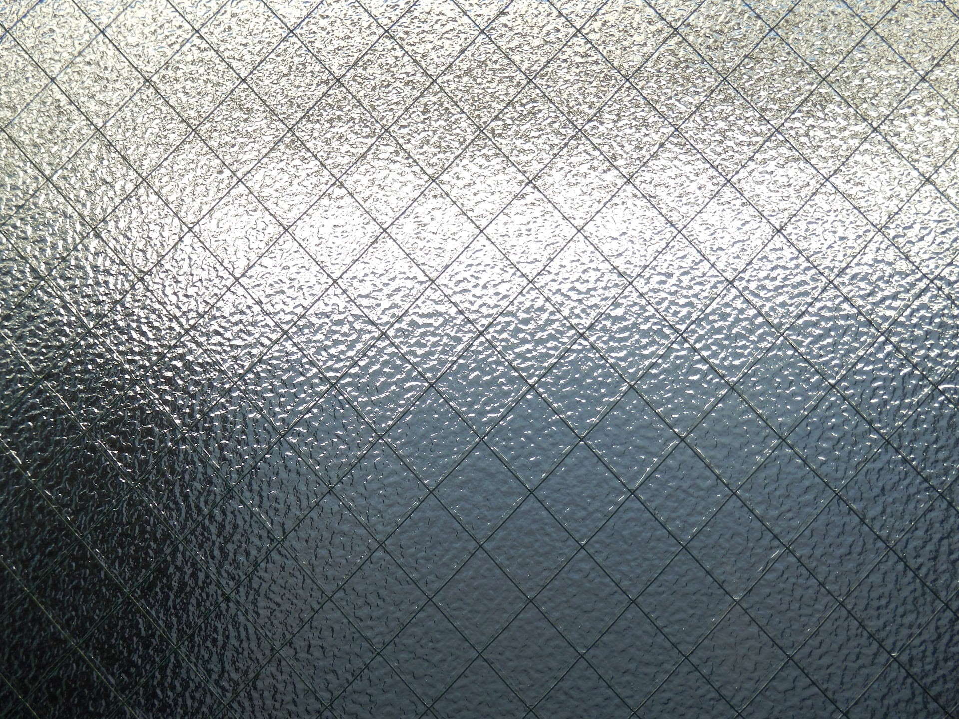 full frame, silver colored, textured effect, high angle view, square, clean, built structure, window, sea, backgrounds, reflection, pattern, outdoors, shine, HD Wallpaper