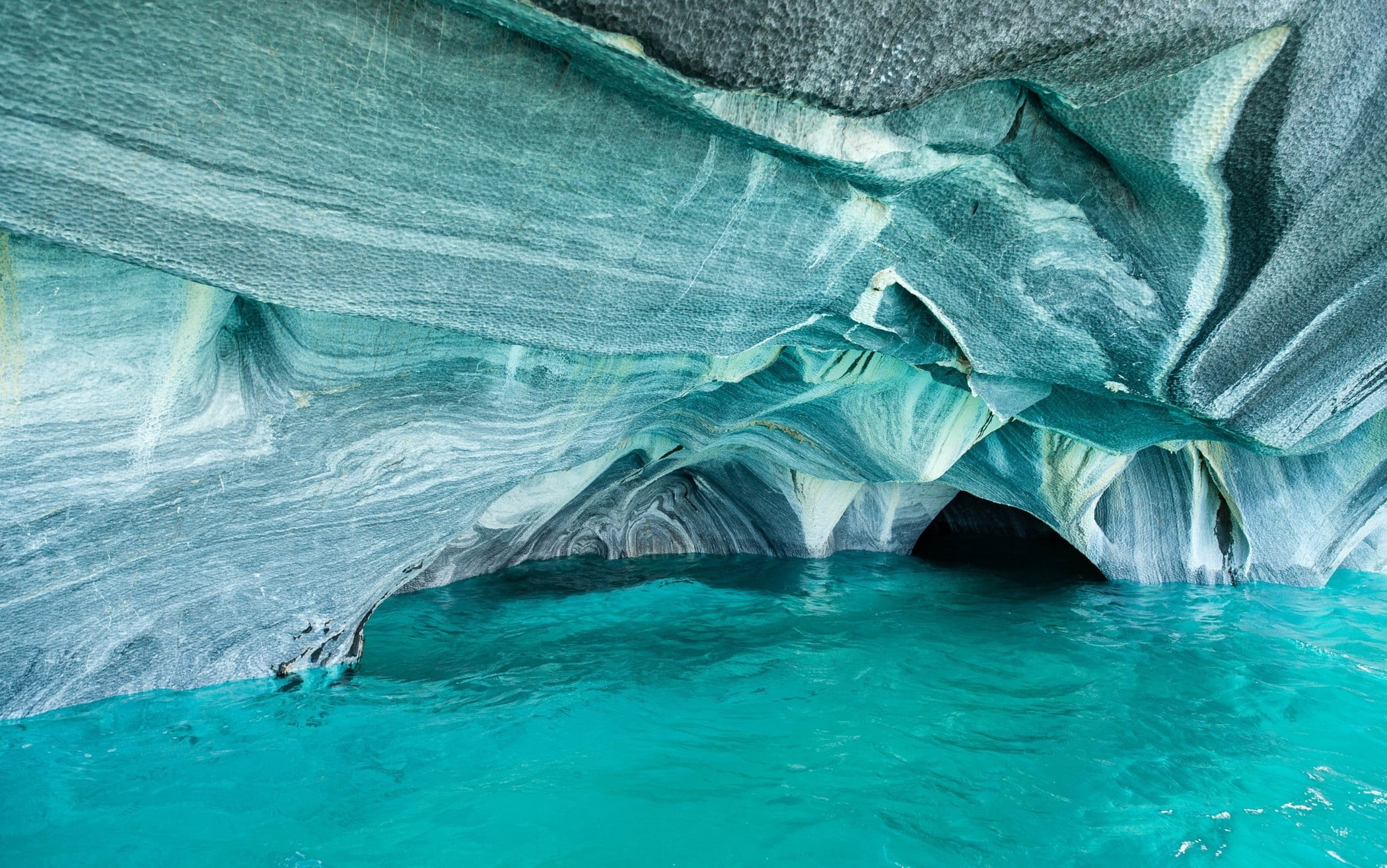 nature, water, turquoise colored, tranquil scene, power in nature, environment, no people, ice, lake, day, beauty in nature, land, idyllic, cave, flowing water, HD Wallpaper
