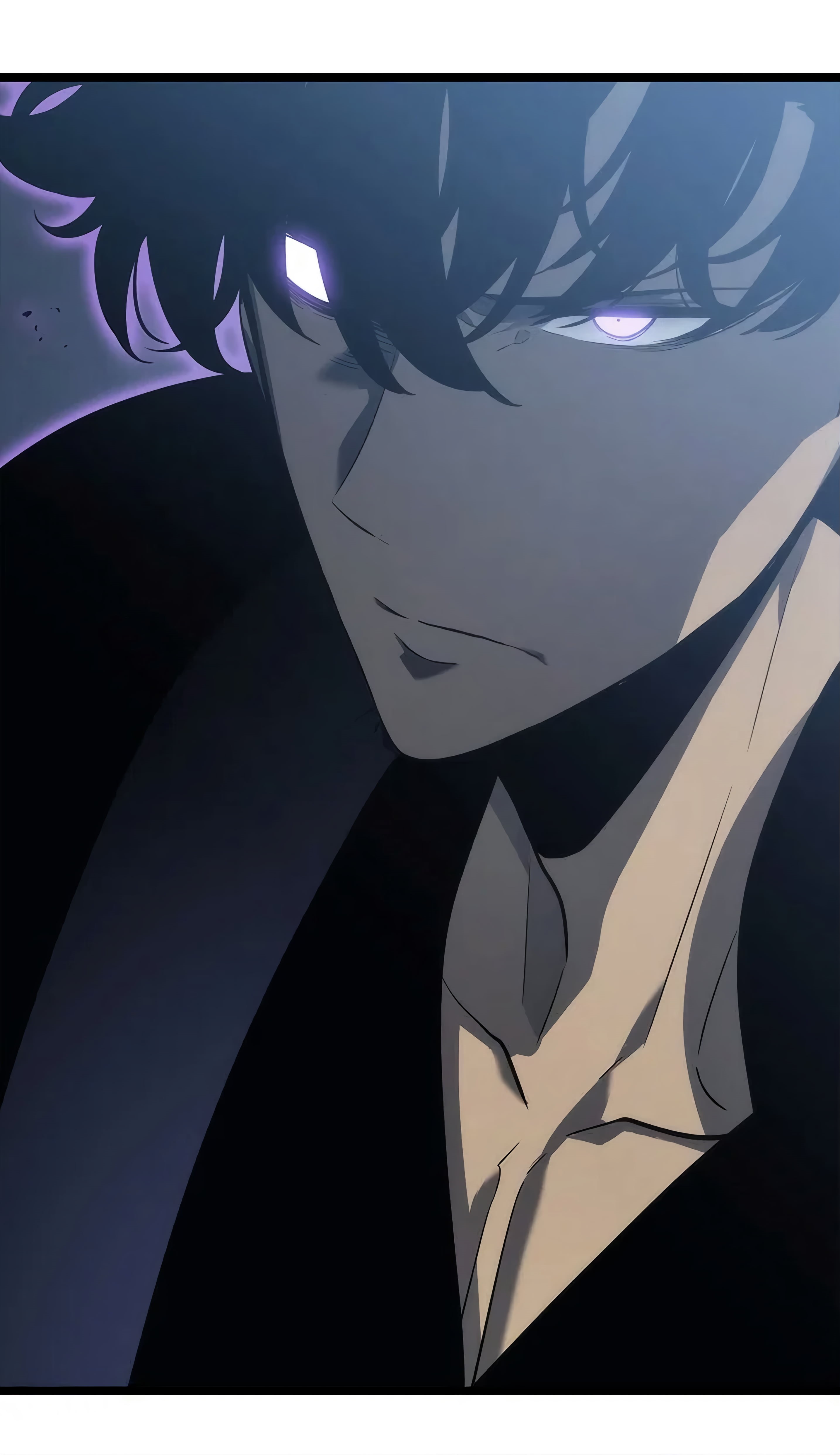 4K, manhwa, Solo Leveling, Phone HD Wallpaper