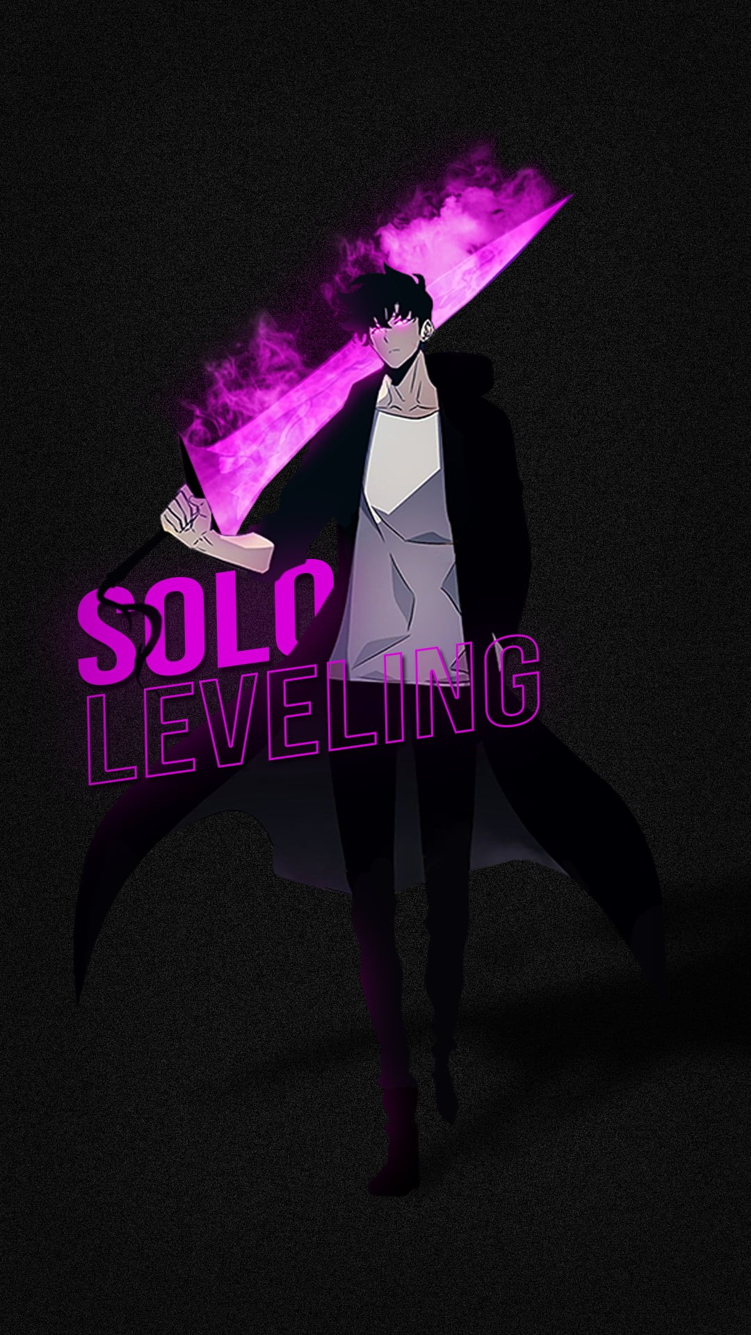 Sung Jin Woo, Solo Leveling, 1080P, Phone HD Wallpaper