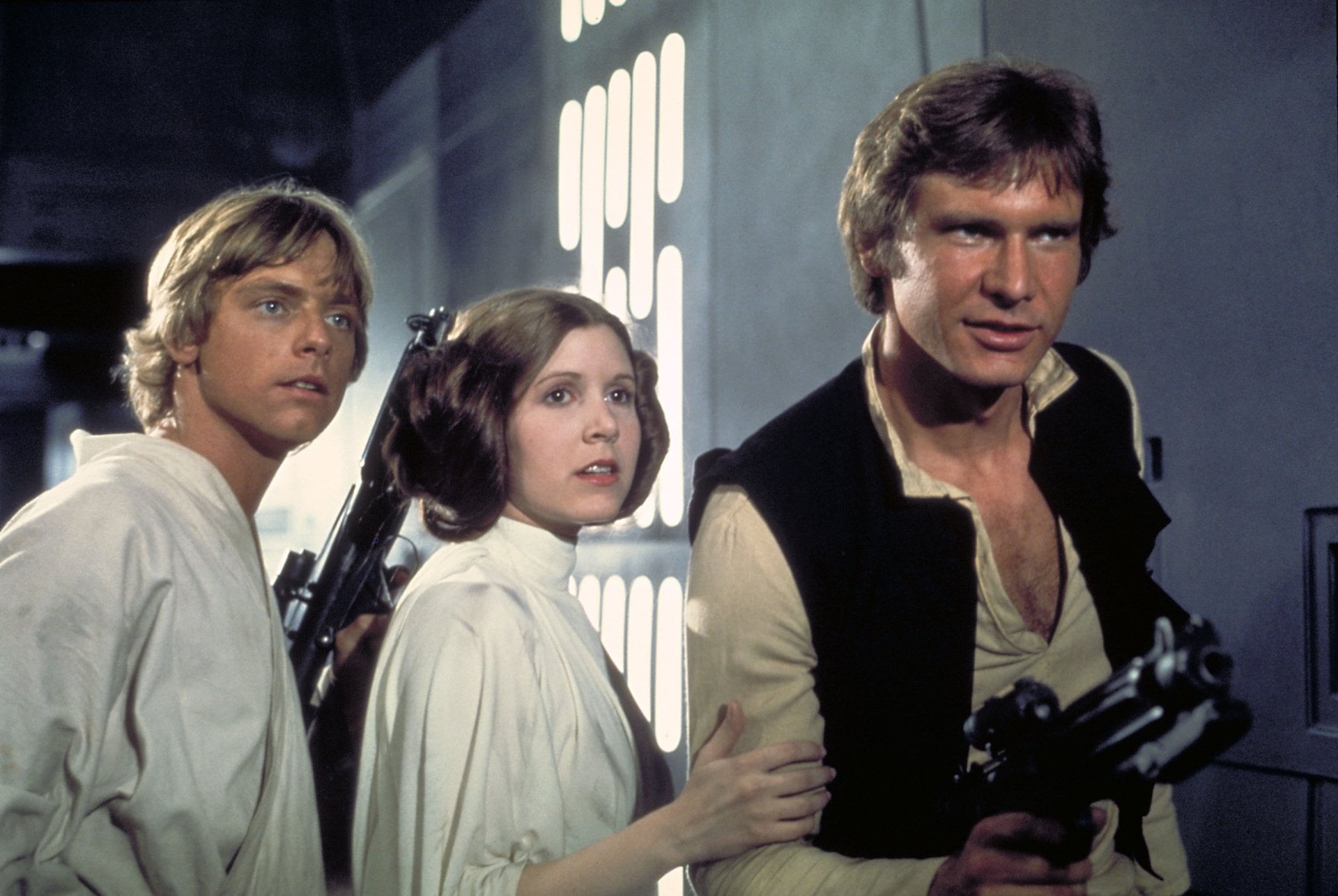 looking at camera, portrait, clothing, wars, young women, front view, Star Wars Episode IV: A New Hope, Star Wars, hairstyle, women, waist up, Han Solo, HD Wallpaper
