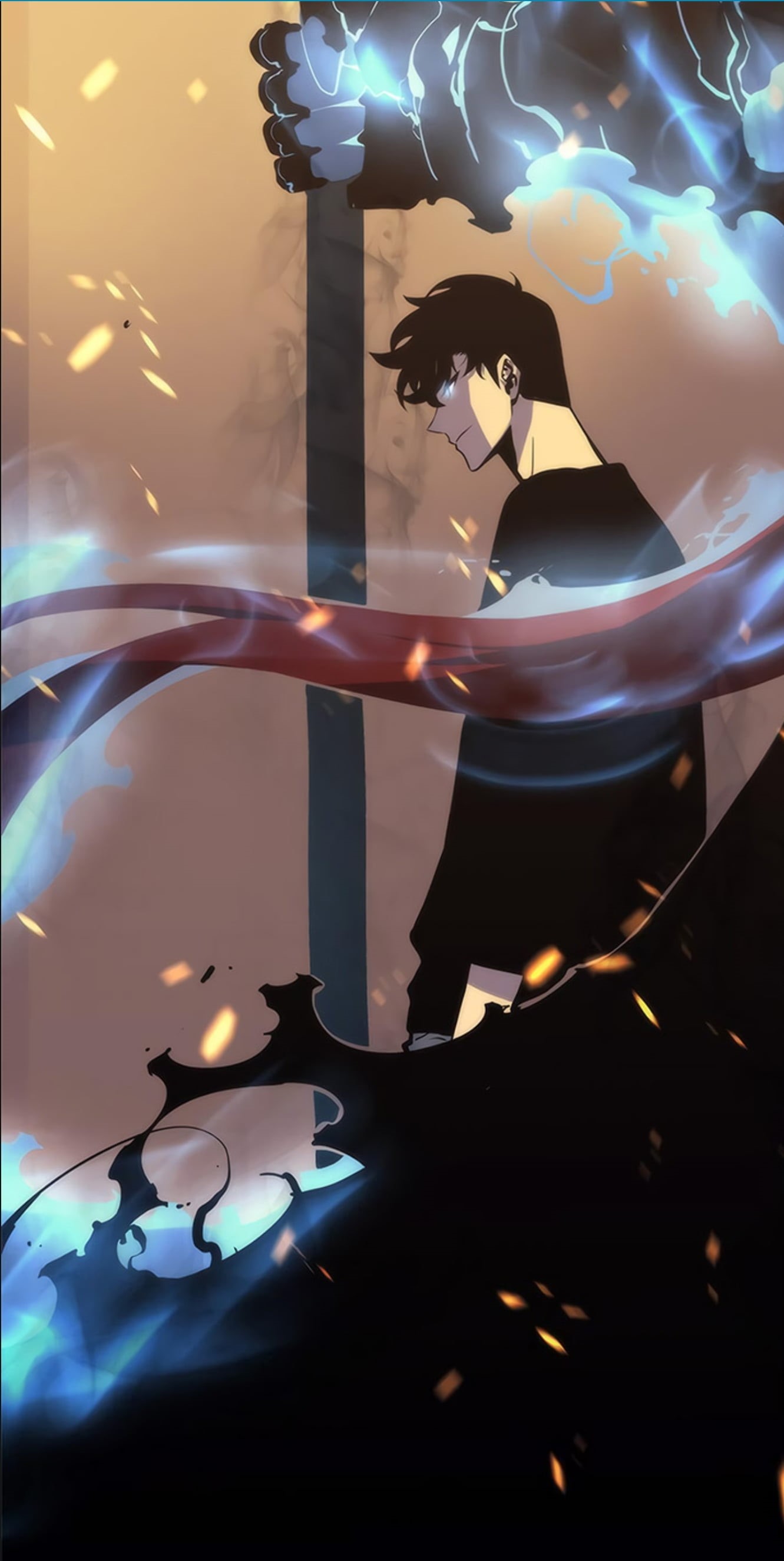 2K, screen shot, Solo Leveling, Sung Jin Woo, anime boys, manga, anime girls, Phone HD Wallpaper