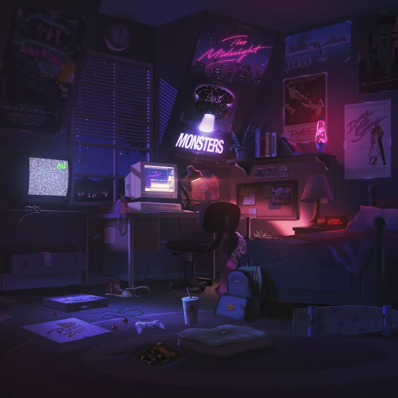 The Midnight Monsters, 720P, music, musica, Phone HD Wallpaper