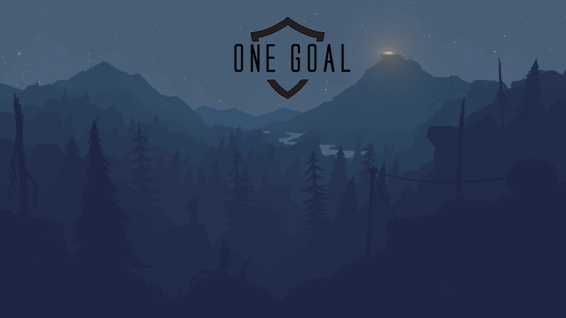 1080P, forest, One Goal, Fire Watch, HD Wallpaper