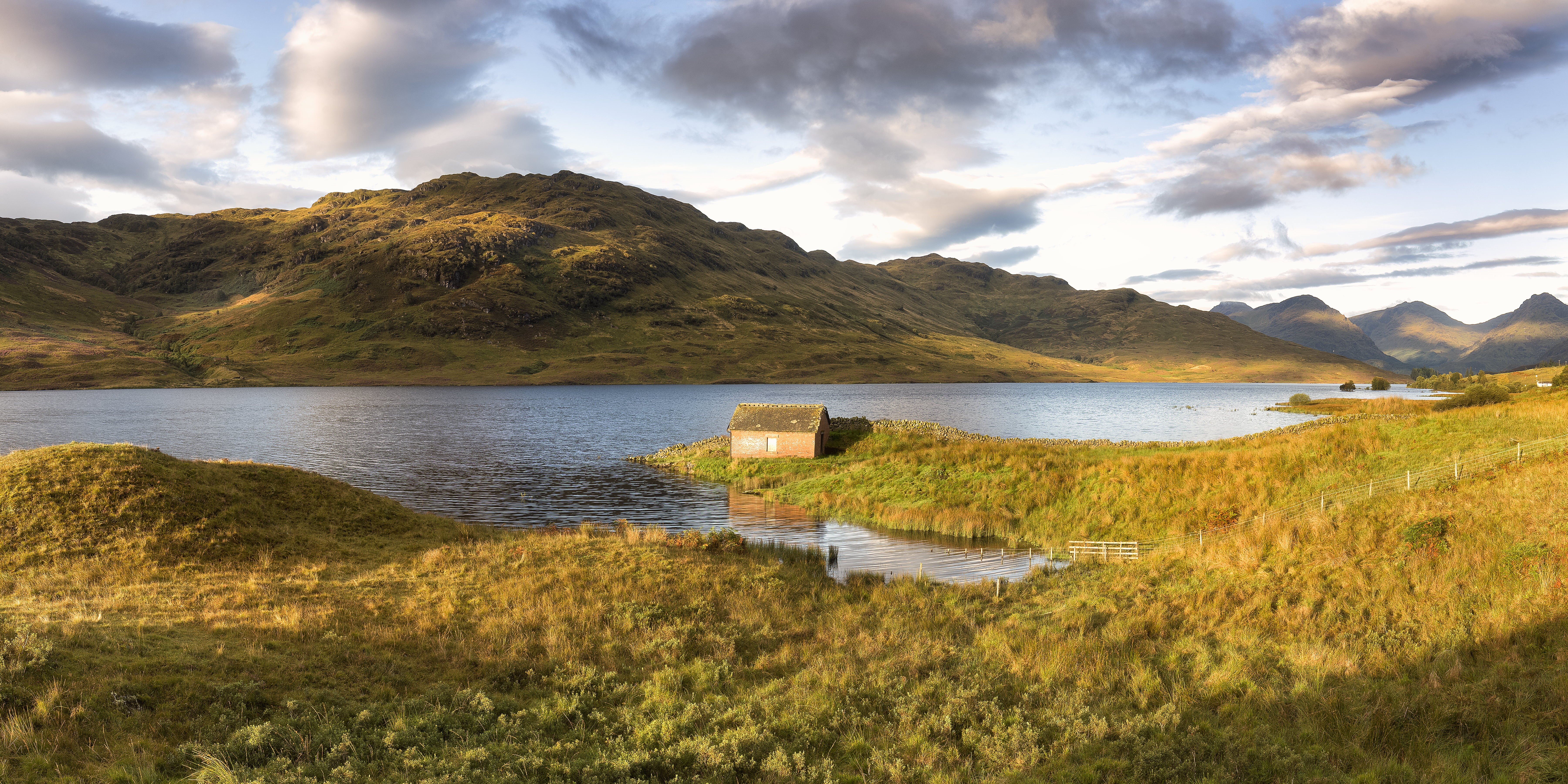 mountain, f4, near, Scotland, Trossachs, 5K, 35mm, body, Ark, scenics, Landscape, aerial shot, aerial, nature, reflection, lake, water, shot, Canon 6D, HD Wallpaper