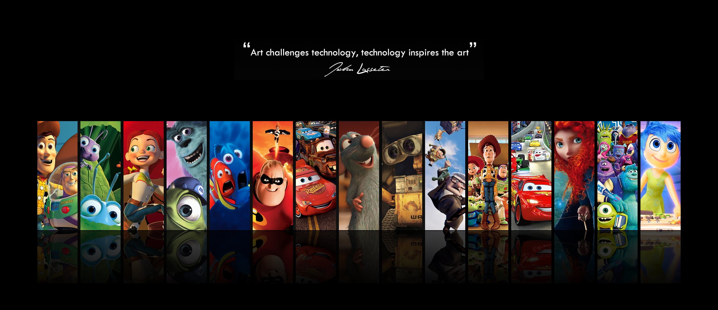 digital, male likeness, indoors, wall - building feature, creativity, western script, disney, large group of objects, characters, text, transfer print, HD Wallpaper