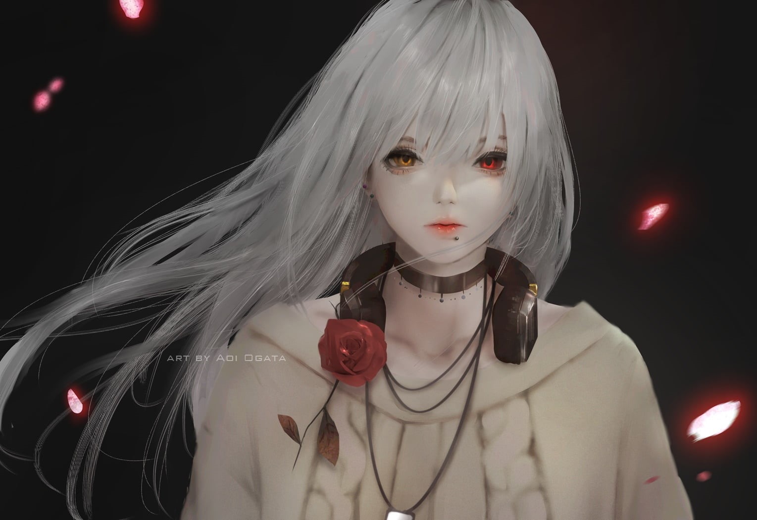 anime, Aoi Ogata, original characters, 720P, anime girls, HD Wallpaper
