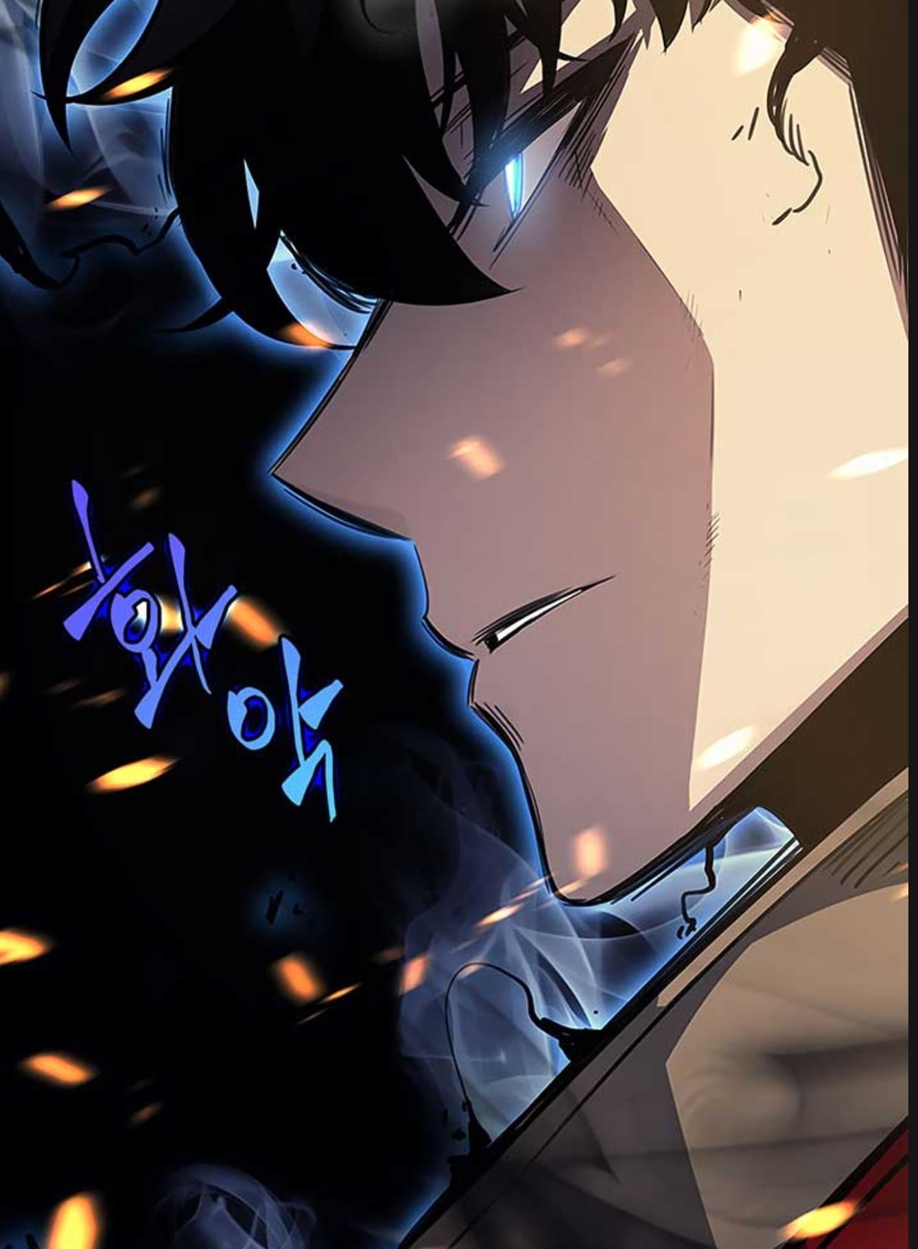 manga, screen shot, anime boys, anime girls, 720P, Solo Leveling, Sung Jin Woo, Phone HD Wallpaper