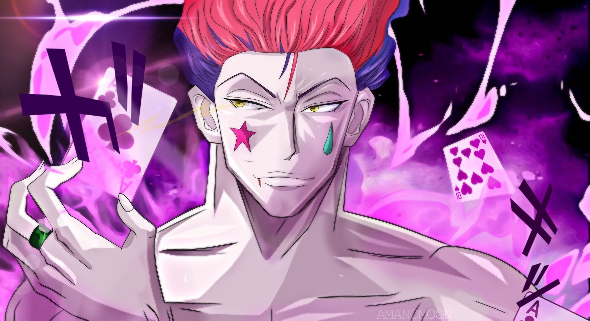 Hunter x Hunter, Hisoka (Hunter × Hunter), 1080P, Anime, HD Wallpaper