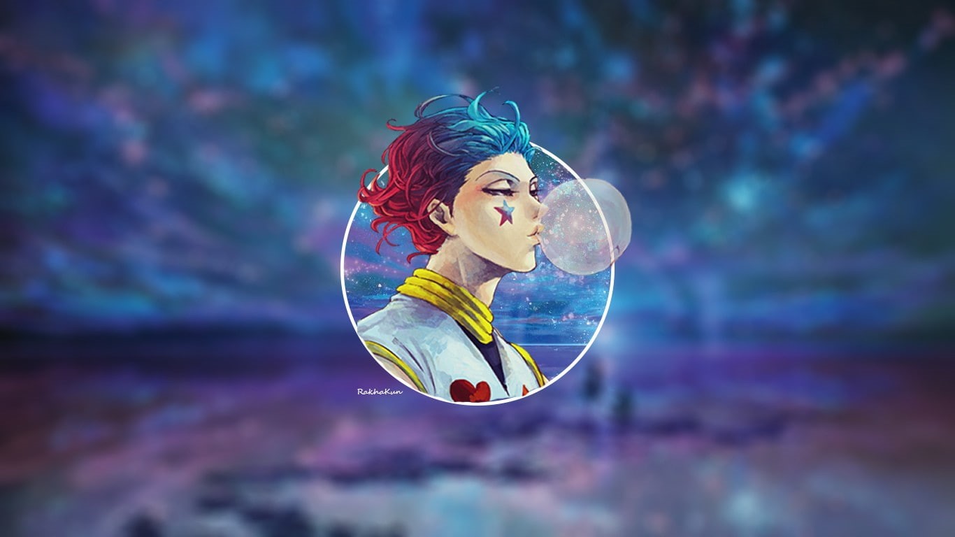 sky, Hisoka, Hunter x Hunter, bubblegum, 720P, anime boys, anime, HD Wallpaper