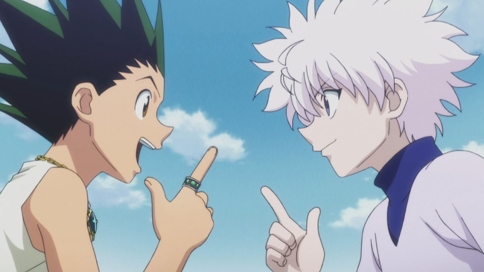 720P, Hunter x Hunter, Gon cs, Killua Zoldyck, HD Wallpaper