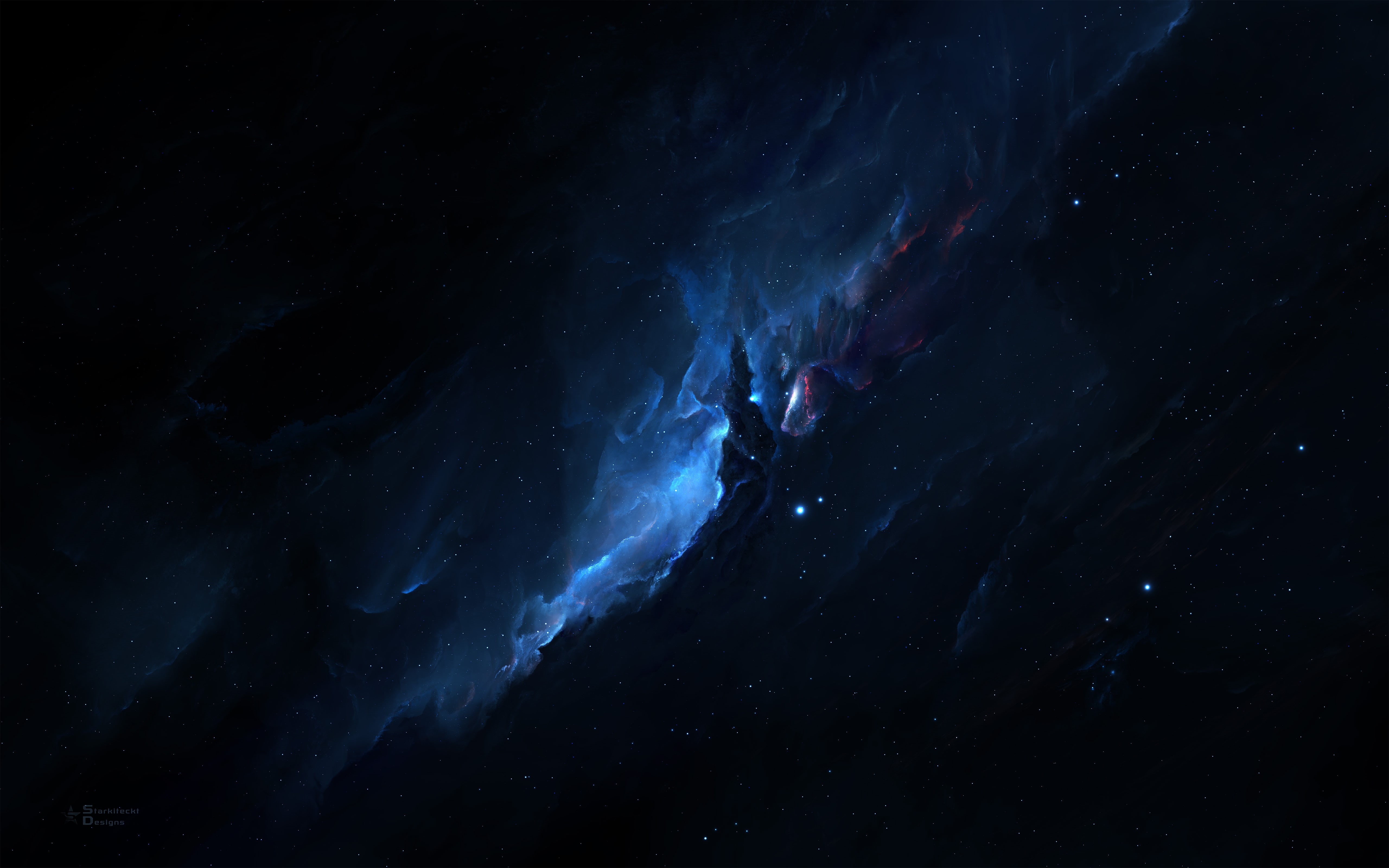4k, 5K, hd, 5k, nebula, digital universe, deviantart, HD Wallpaper