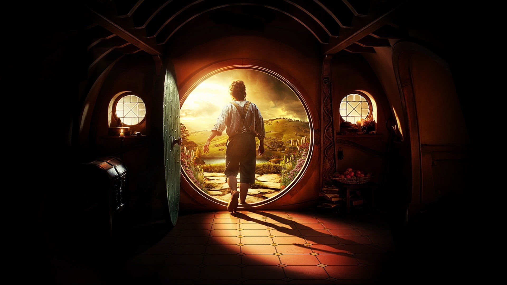 journey, architecture, rear view, men, one person, casual clothing, standing, arch, 1080P, still, full length, indoors, sunlight, corridor, arcade, dark, HD Wallpaper