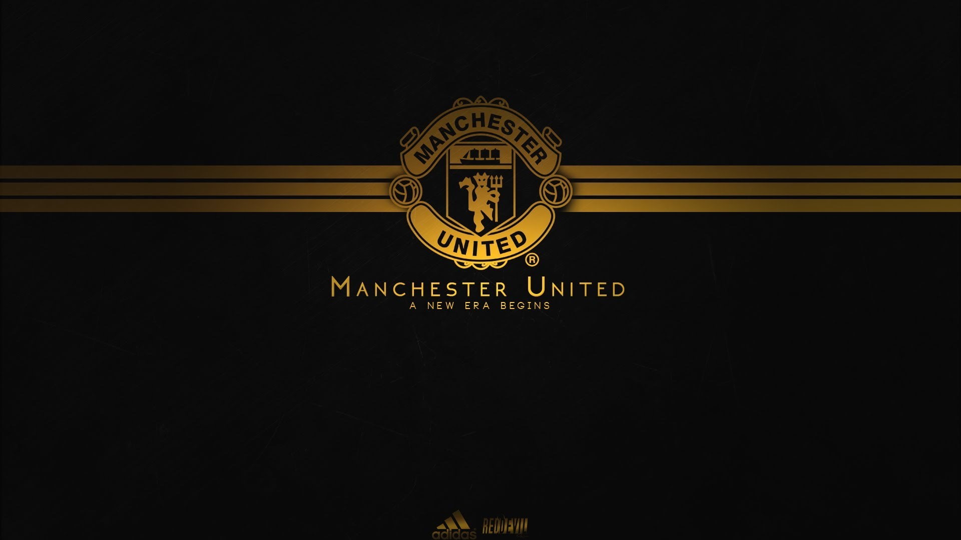 representation, architecture, sign, manchester united best, the past, communication, black background, 1080P, single object, yellow, text, western script, HD Wallpaper