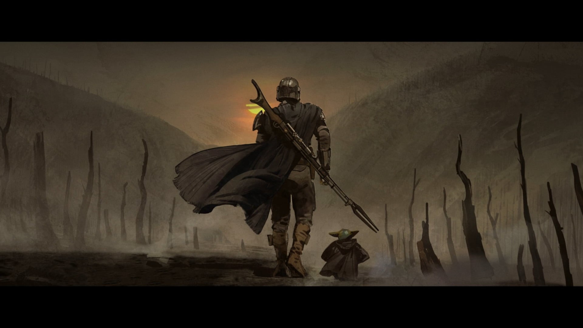 The Mandalorian, 1080P, Star Wars, HD Wallpaper