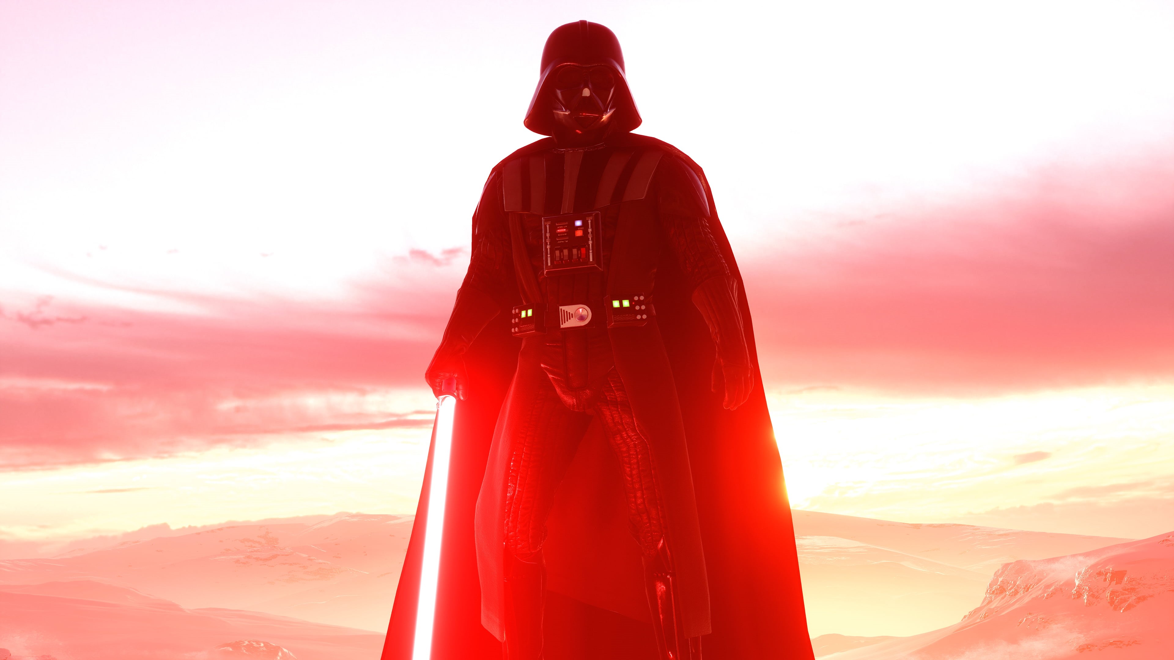 males, silhouette, lightsaber, representation, orange color, hood - Clothing, sculpture, three quarter length, vader, adult, scenics - nature, sport, cloud - sky, HD Wallpaper