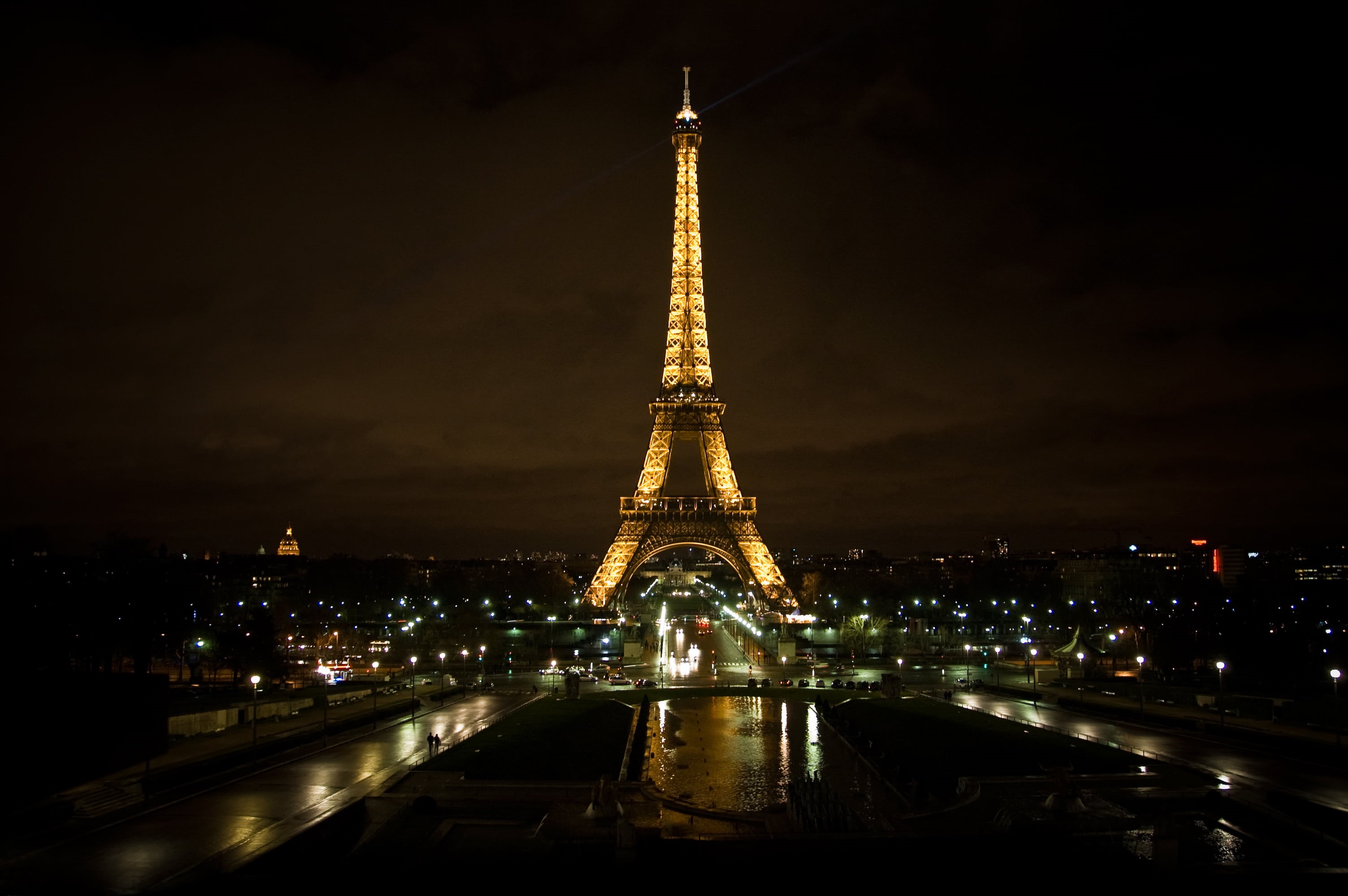 tourism, urban Scene, monument, night, travel, cityscape, night time, time, Eiffel Tower, paris, tower, city, france, travel Destinations, famous Place, HD Wallpaper