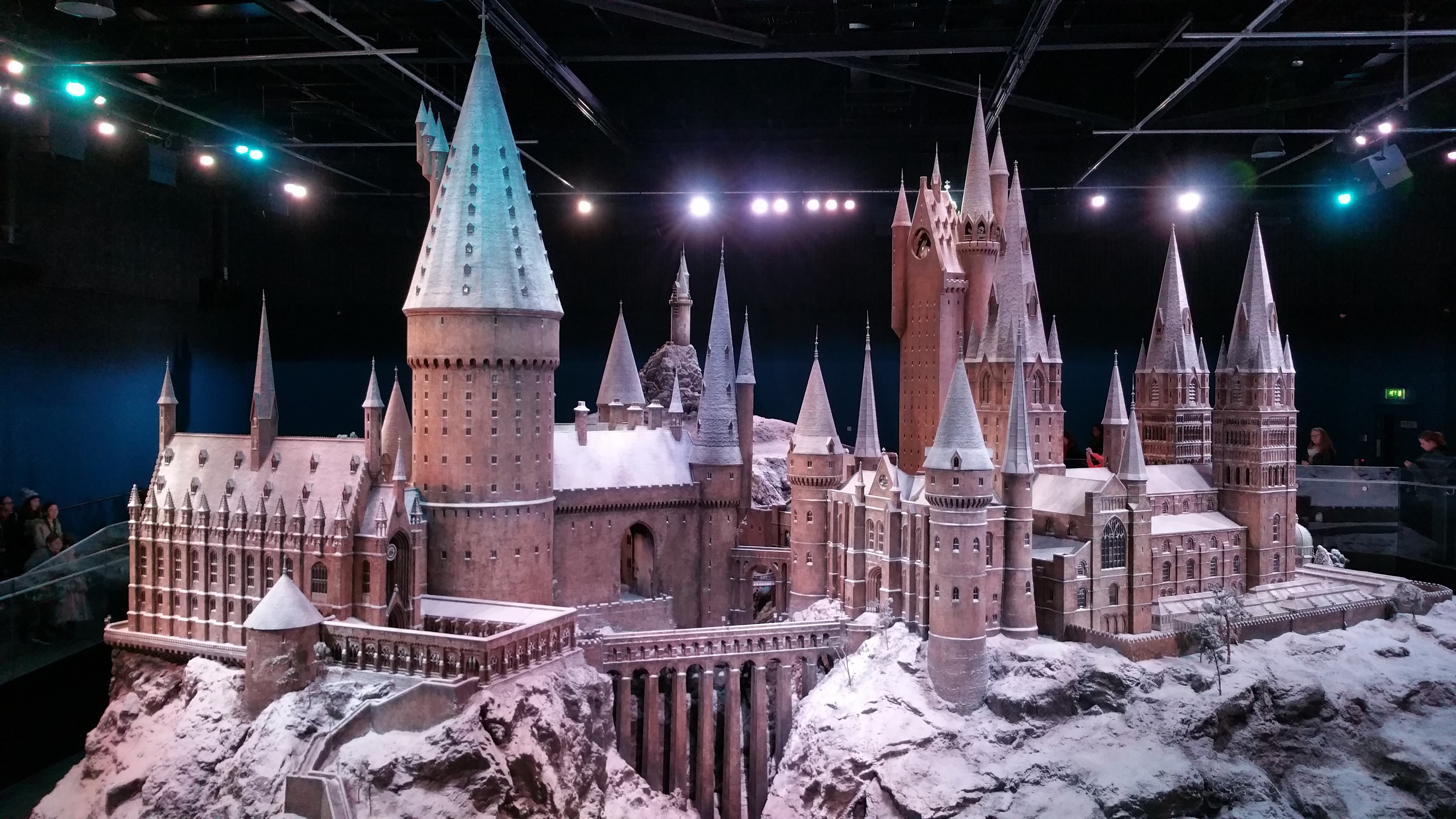 harry potter, history, nature, building, concrete, travel destinations, no people, place of worship, snow, building exterior, gray, the past, illuminated, HD Wallpaper