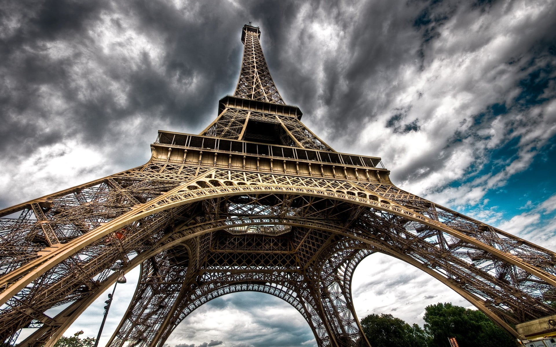 day, metal, France, outdoors, nature, spire, painting, tall - high, built structure, the past, tower, city, sky, travel destinations, no people, cloud - sky, HD Wallpaper