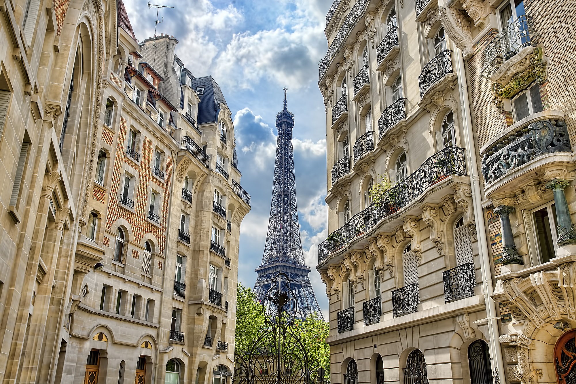 capital Cities, cultures, tourism, Eiffel Tower, spire, Ile-de-France, building Exterior, day, La tour Eiffel, 1080P, travel Destinations, building, tall - high, HD Wallpaper