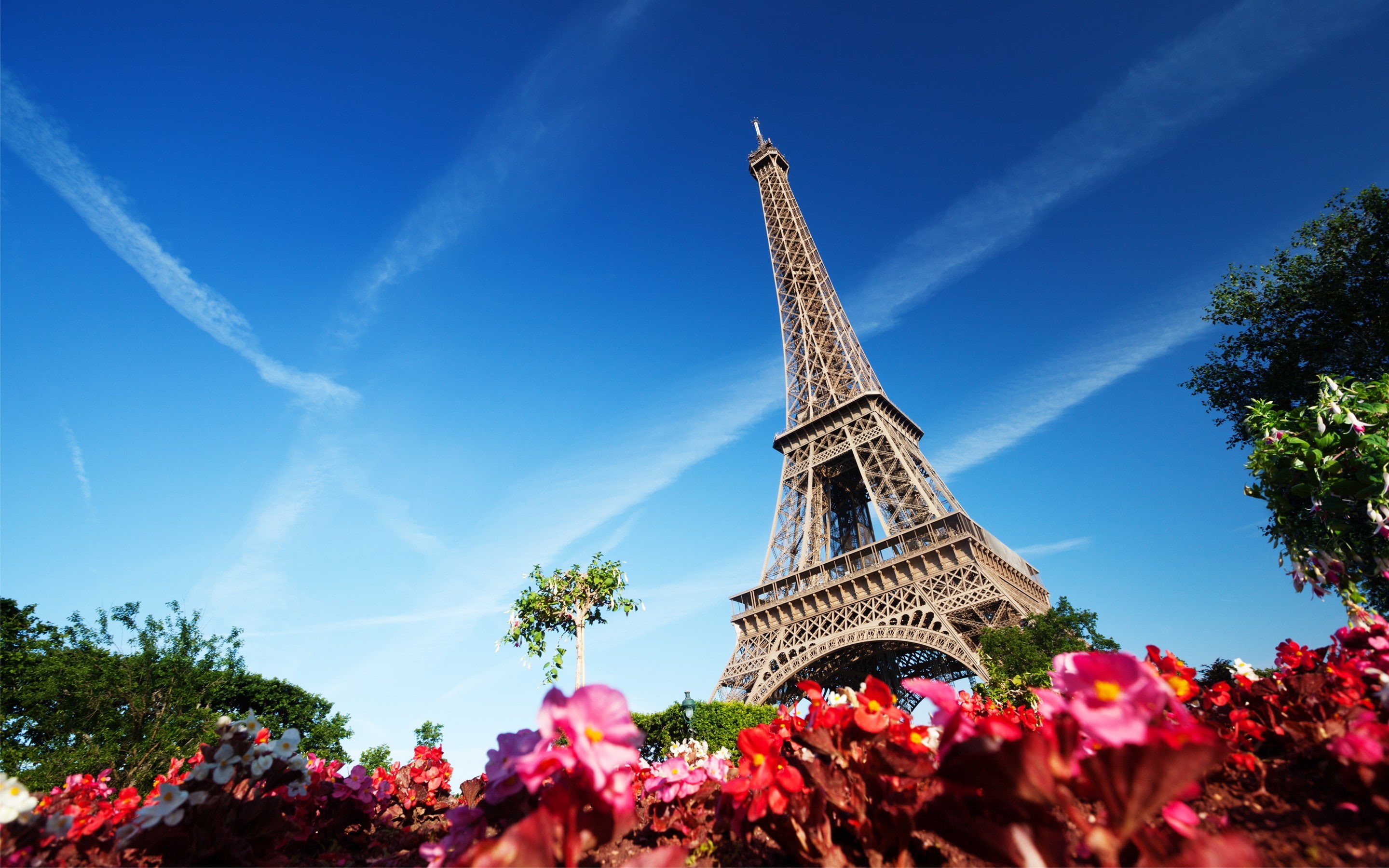 Eiffel Tower Paris France, 2K, city, france, paris, eiffel, tower, HD Wallpaper
