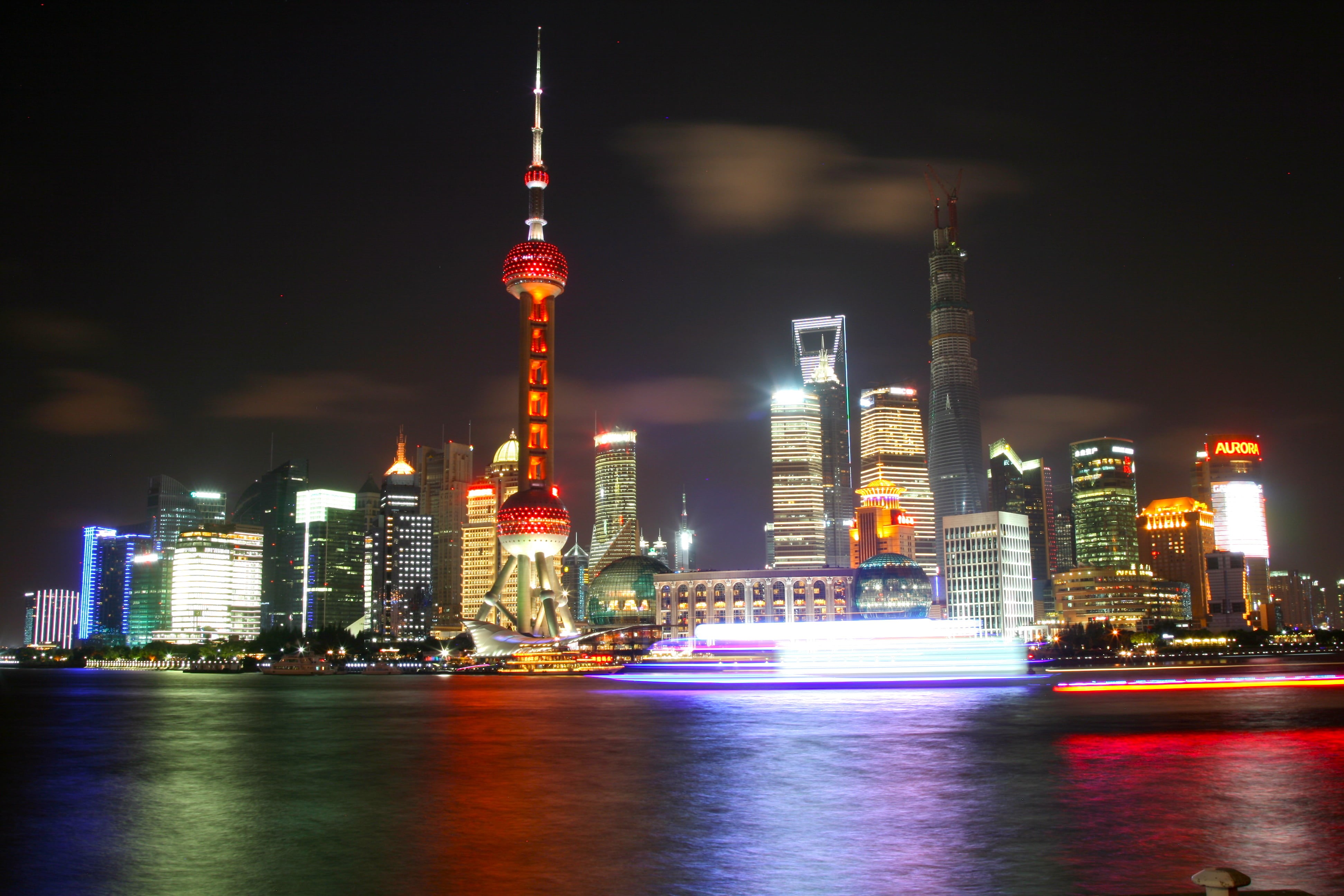 needle, 4K, downtown District, architecture, business, sky, asia, skyscraper, cityscape, travel, Needle tower, china - East Asia, urban Skyline, modern, HD Wallpaper