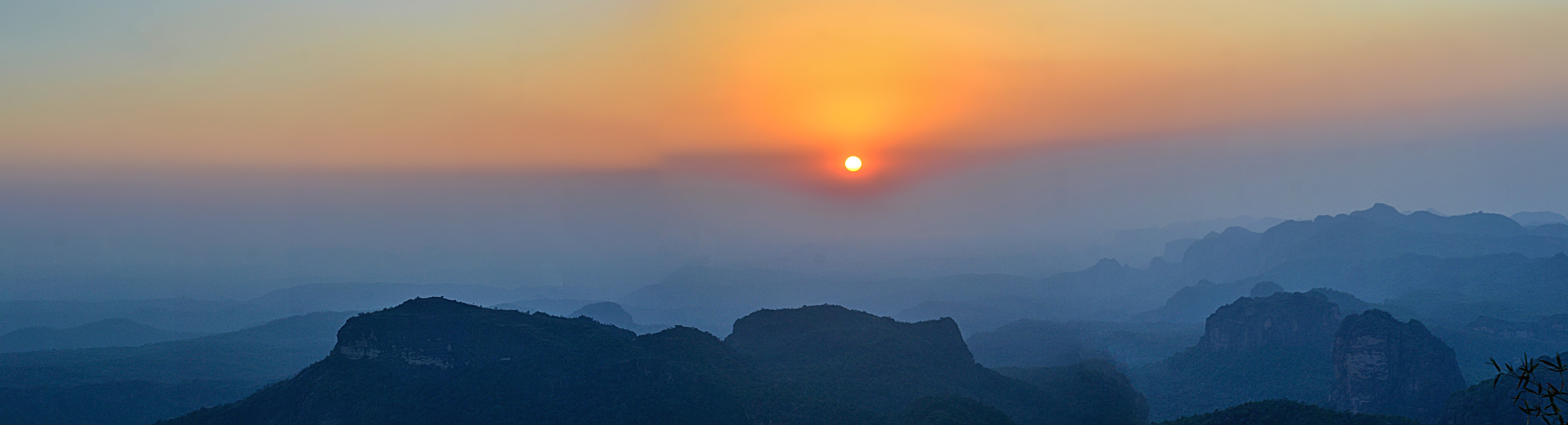 guilin, sun goes down, travel, scenics, karst Formation, day, photo, nature, asia, mountains, li River, guangxi Zhuang Autonomous Region - China, beautiful, HD Wallpaper