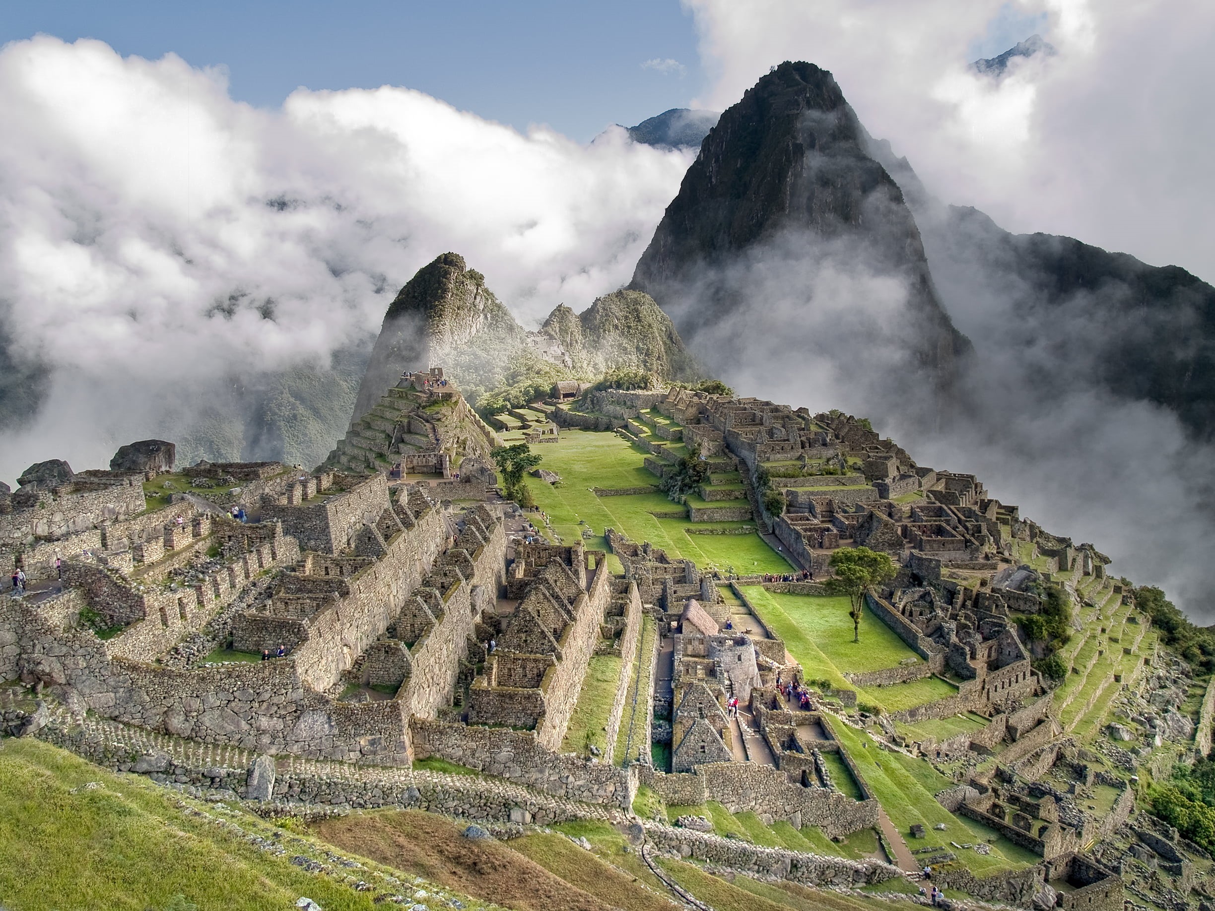 Aerial view, pre-Columbian, South America, history, peruvian Culture, ancient, inca, mach, south American Culture, urubamba Valley, machu, aerial, asia, HD Wallpaper