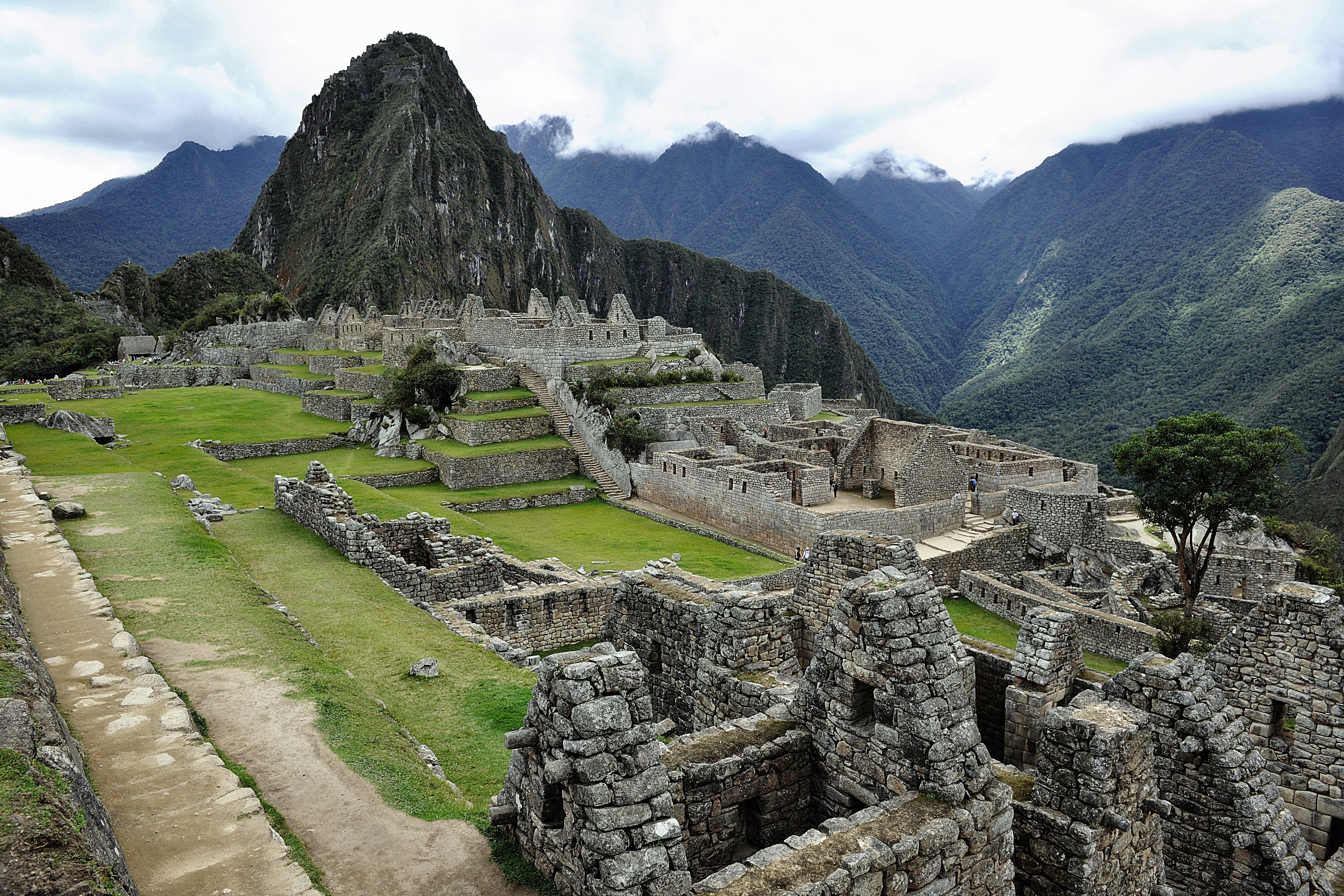 mountain, andes, nature, gray, built structure, picchu, ancient Civilization, latin American Civilizations, south American Culture, asia, outdoors, archaeology, HD Wallpaper