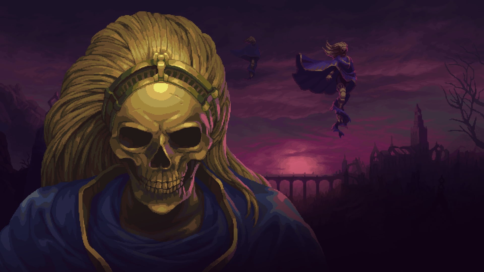 concept art, 1080P, video game art, video games, pixel art, Blasphemous, HD Wallpaper