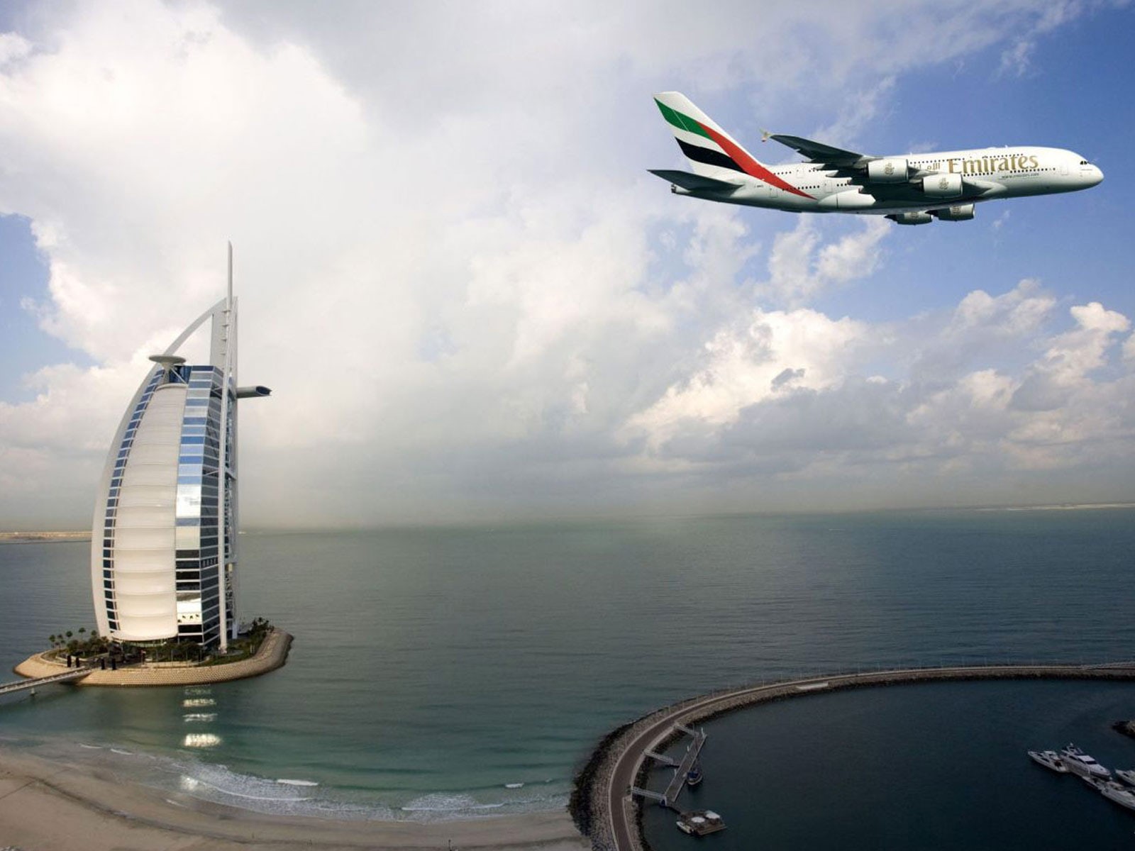 burj, emirates, dubai, arab, 720P, al, HD Wallpaper
