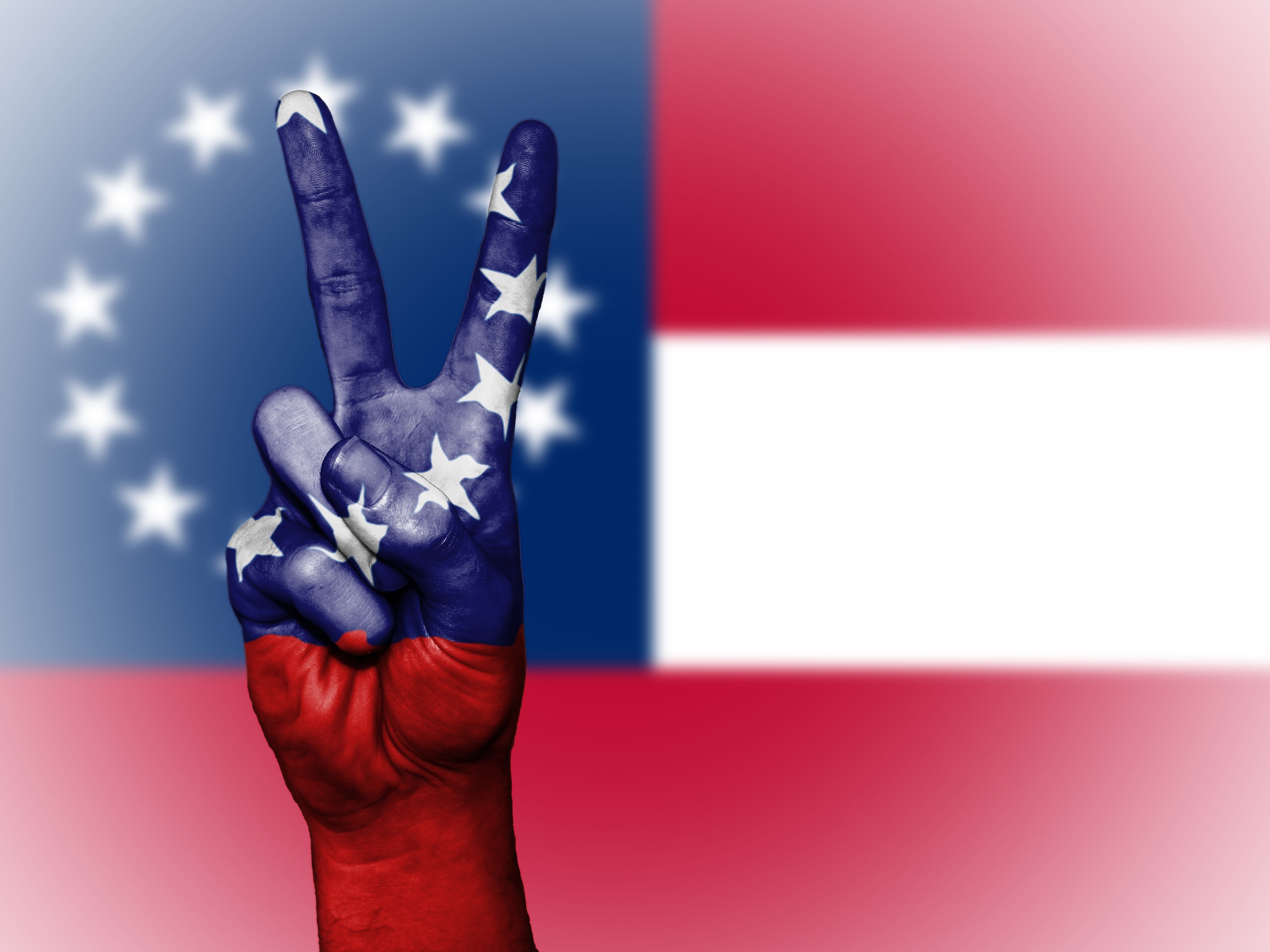 country, 4K, dom, arms raised, america, graphic, human limb, people, human arm, historical, blue, independence, background, state, indoors, patriotic, HD Wallpaper