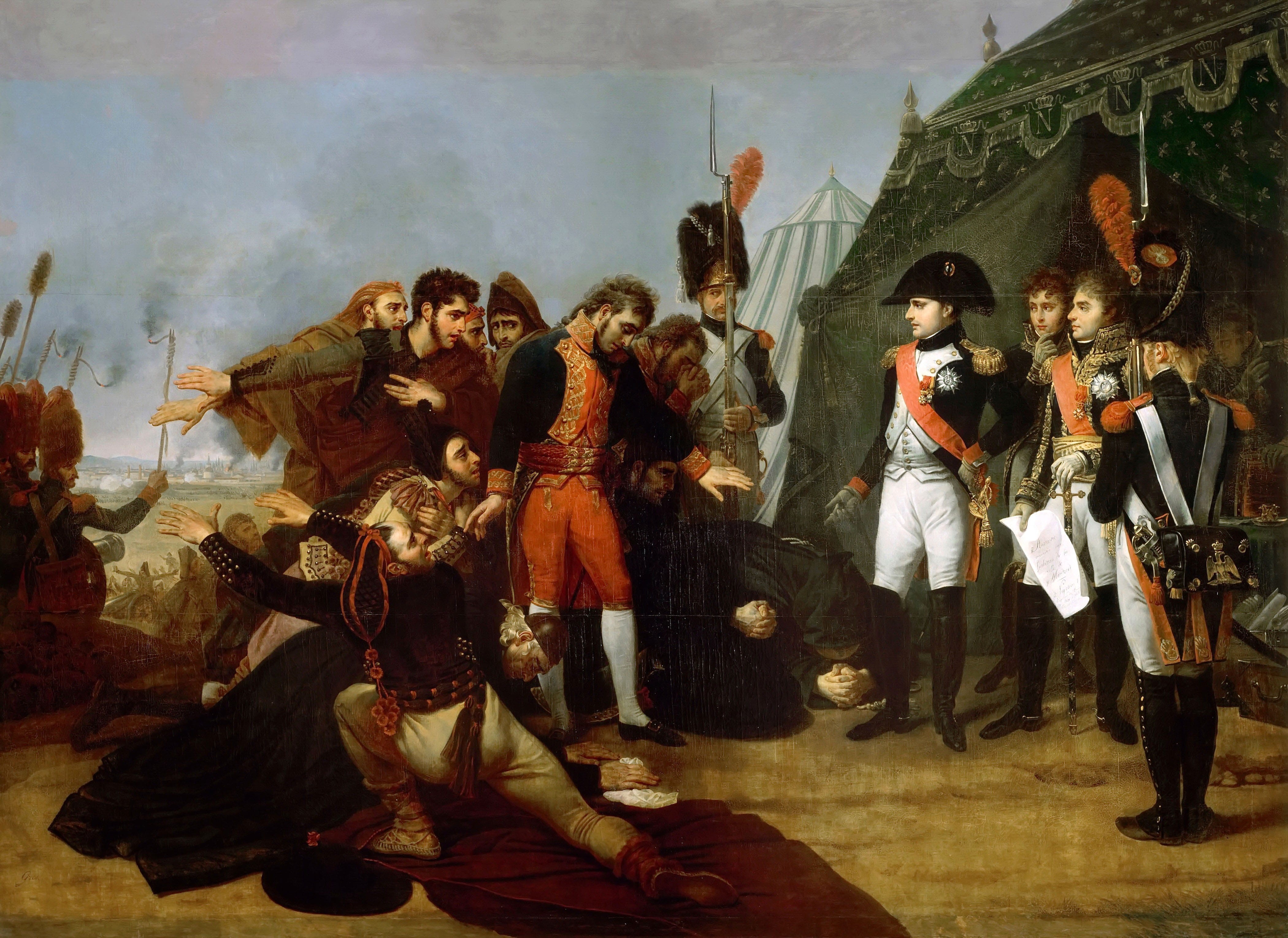 surrender of madrid, sitting, dancing, large group of people, real people, lifestyles, arts culture and entertainment, men, full length, adult, public domain, HD Wallpaper