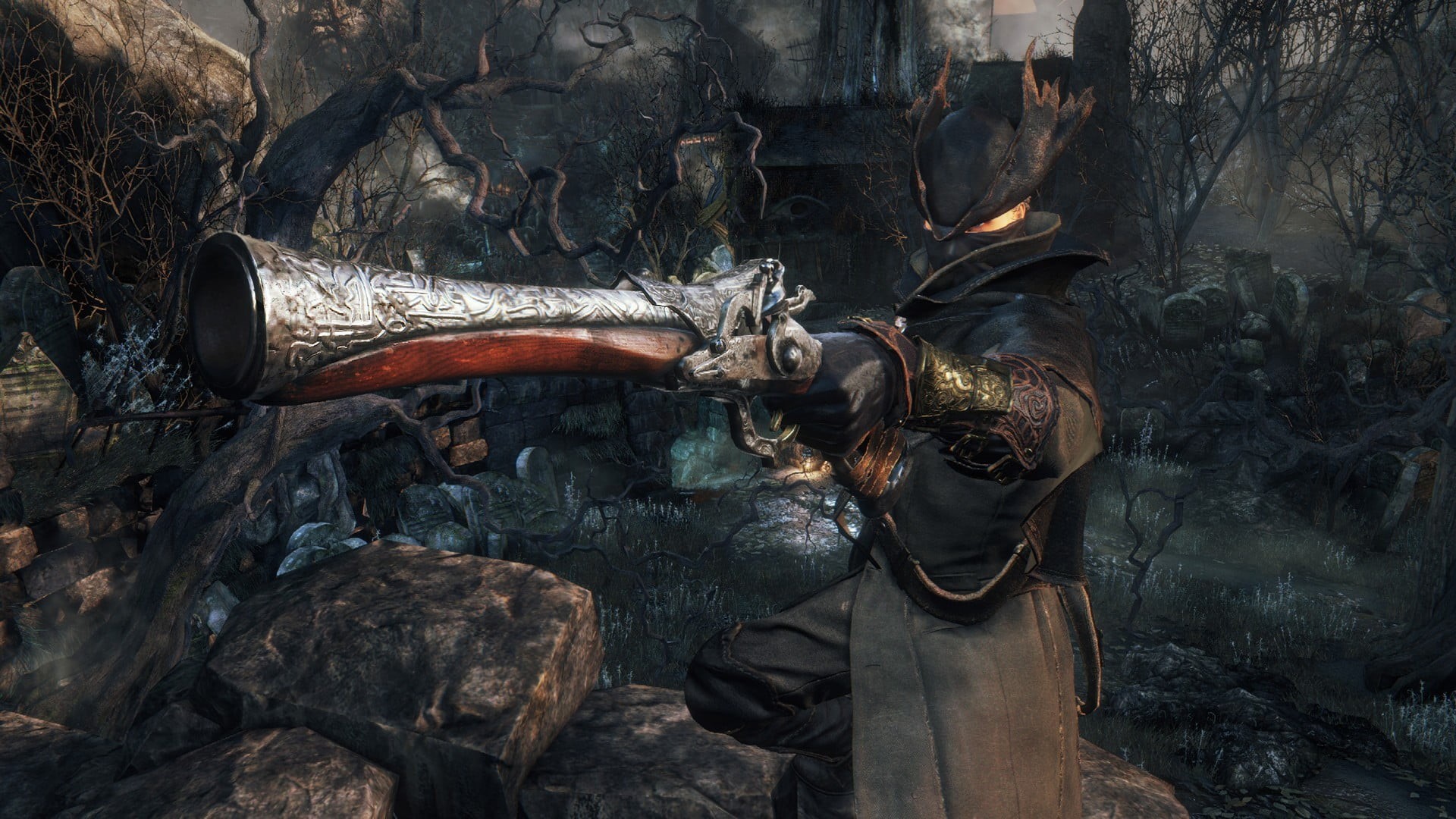 1080P, statue, history, weapon, the past, holding, creativity, application, representation, no people, outdoors, person, Bloodborne, human representation, HD Wallpaper