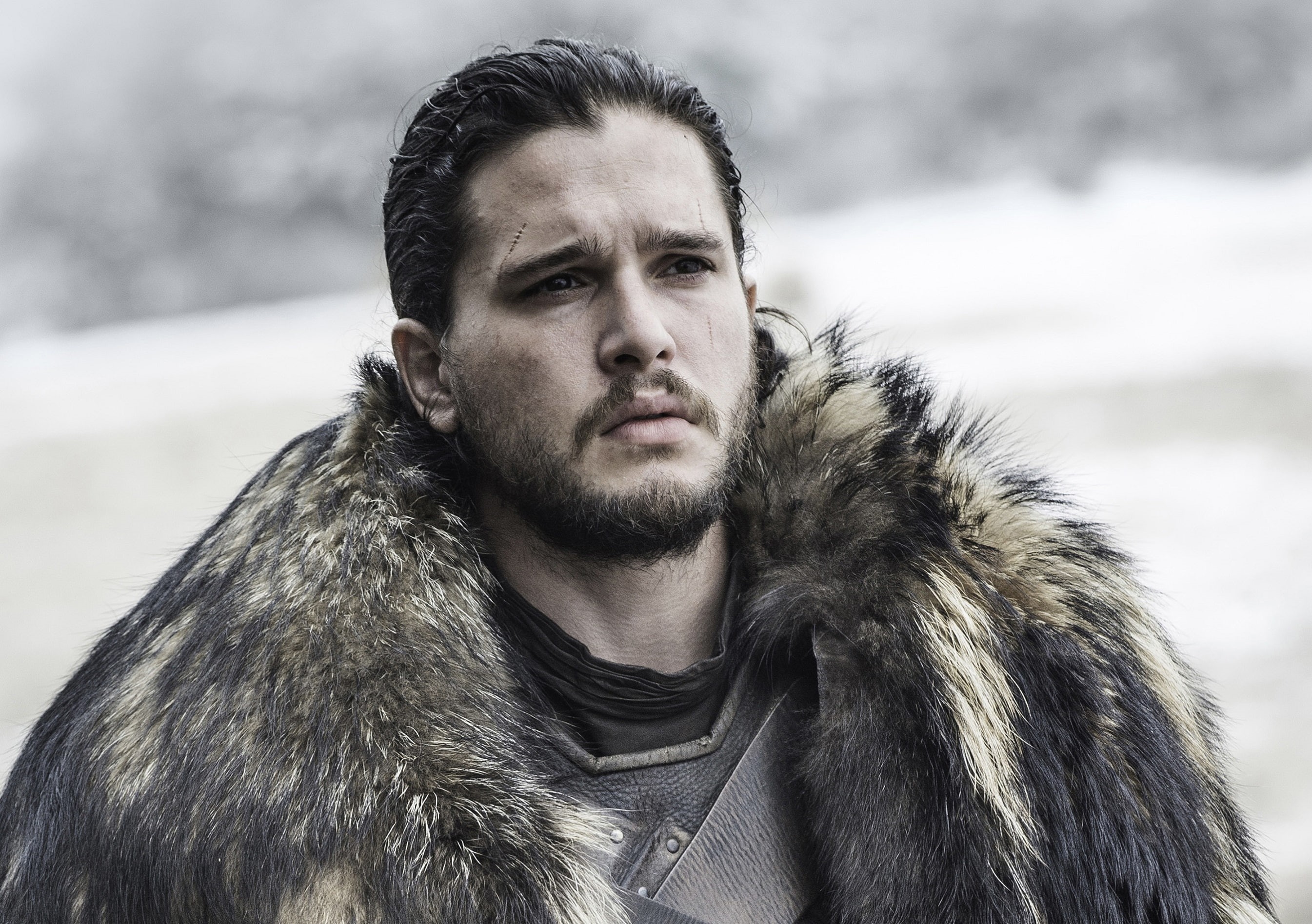 Kit Harington, 2K, Jon Snow, Game of Thrones, Season 6, HD Wallpaper