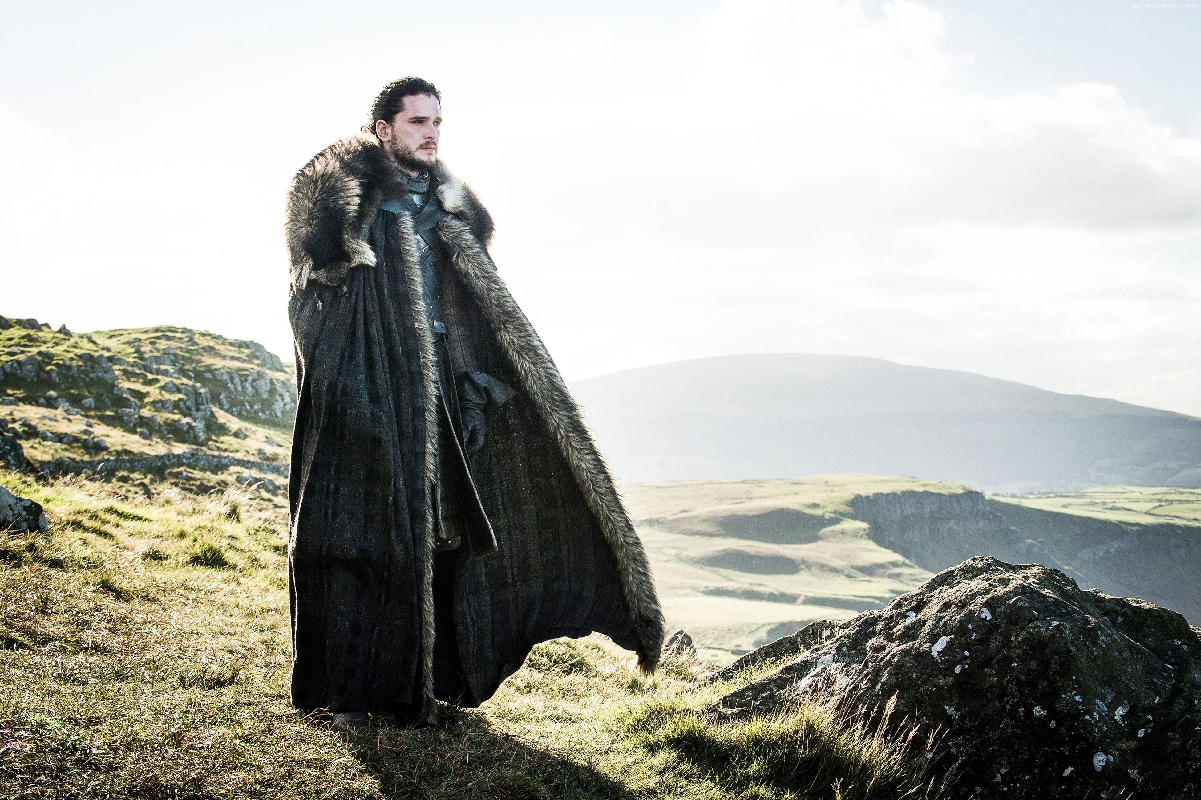 TV Series, 4K, Game of Thrones, Jon Snow, 4k, Kit Harington, HD Wallpaper