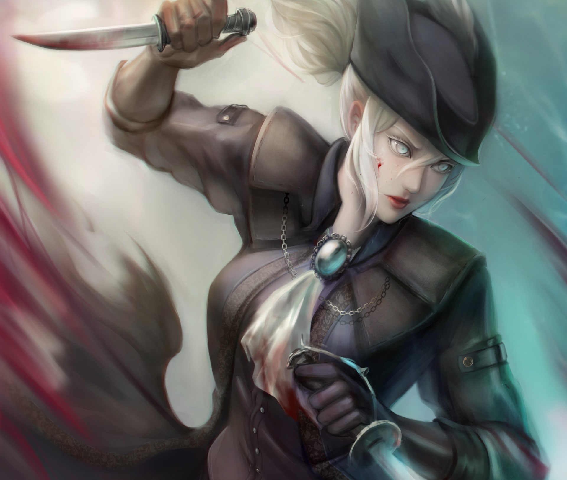 Lady Maria (Bloodborne), 1080P, Video Game, Bloodborne, HD Wallpaper