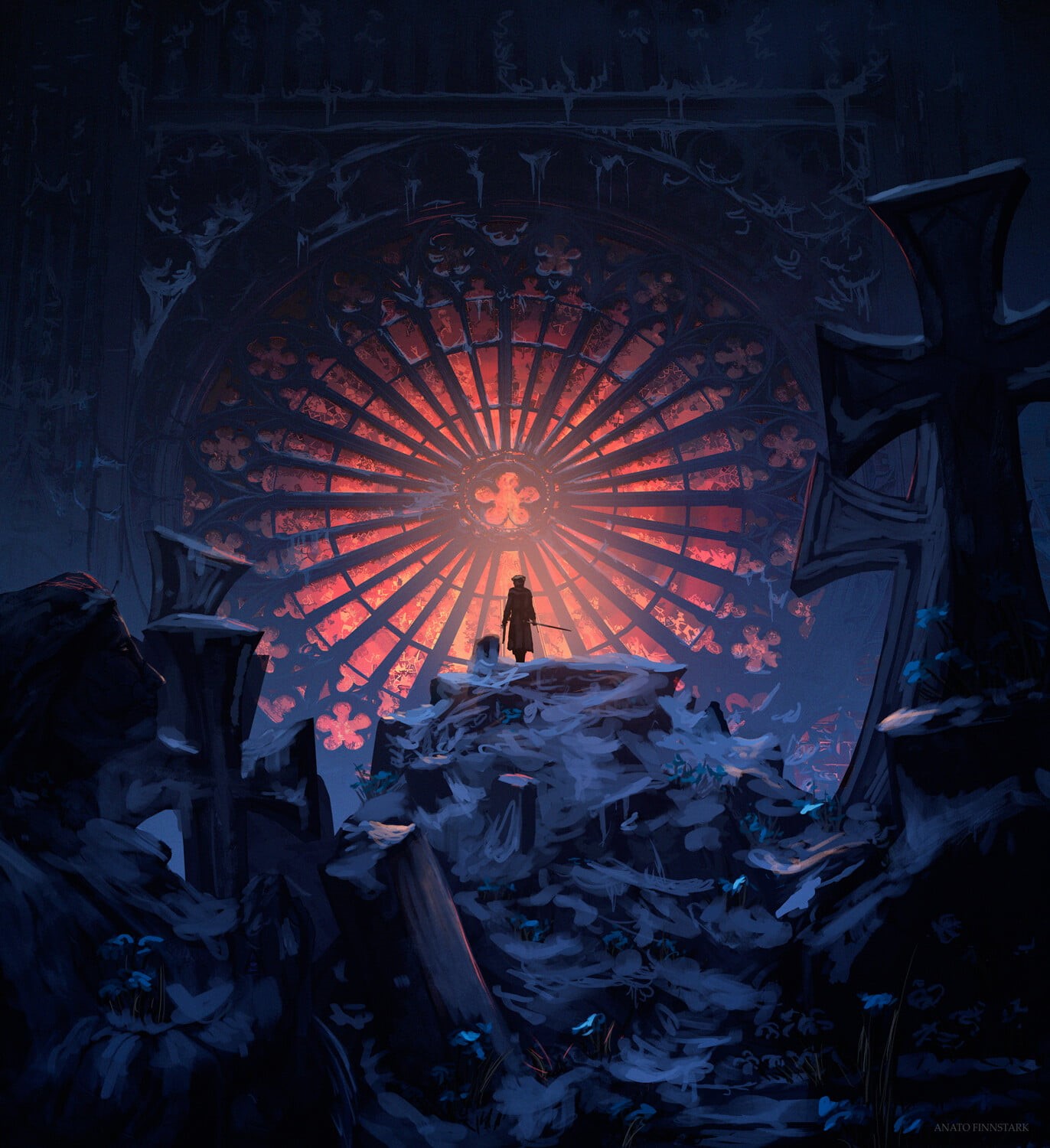 Lady Maria, Bloodborne, artwork, fantasy art, 720P, Phone HD Wallpaper
