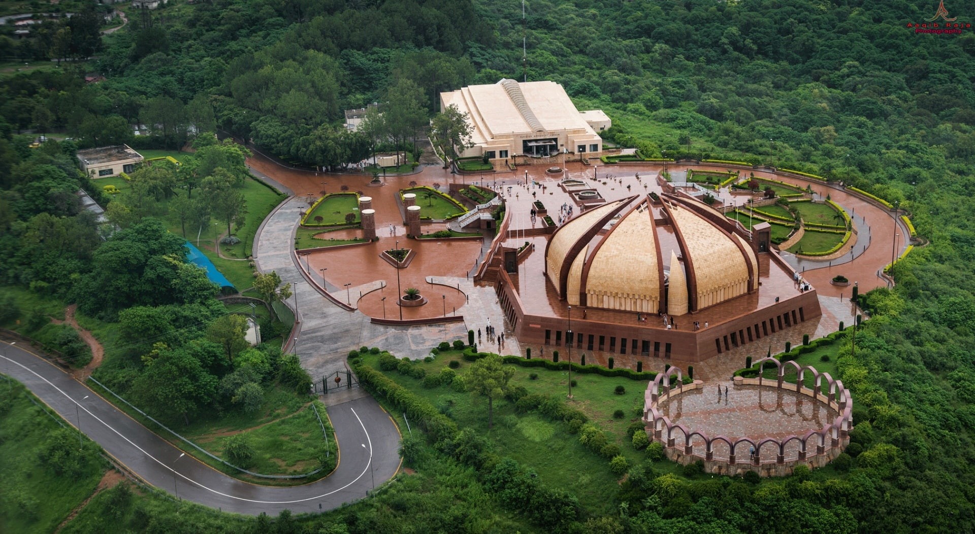 no people, tree, transportation, built structure, beauty in nature, airview, travel, Asia, water, day, outdoors, Pakistan, travel destinations, aerial, HD Wallpaper