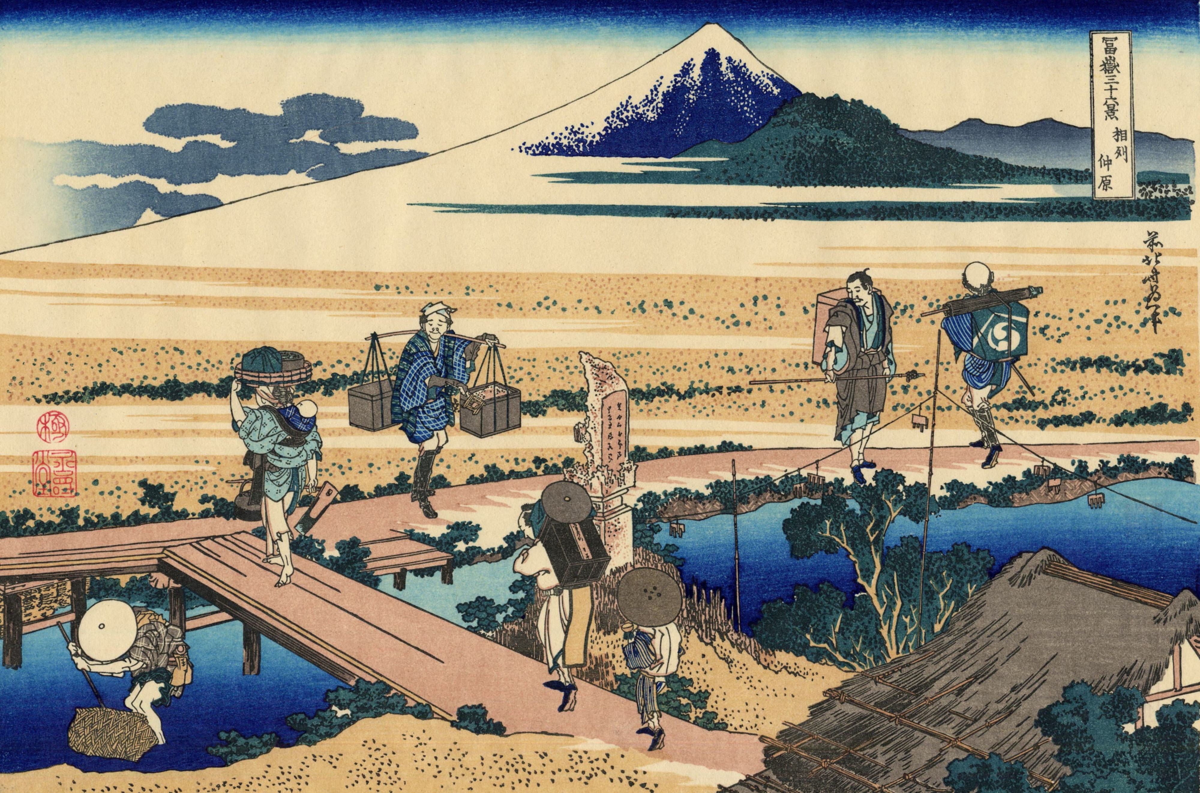 Japanese Art, Ukiyo-e, 4K, HD Wallpaper