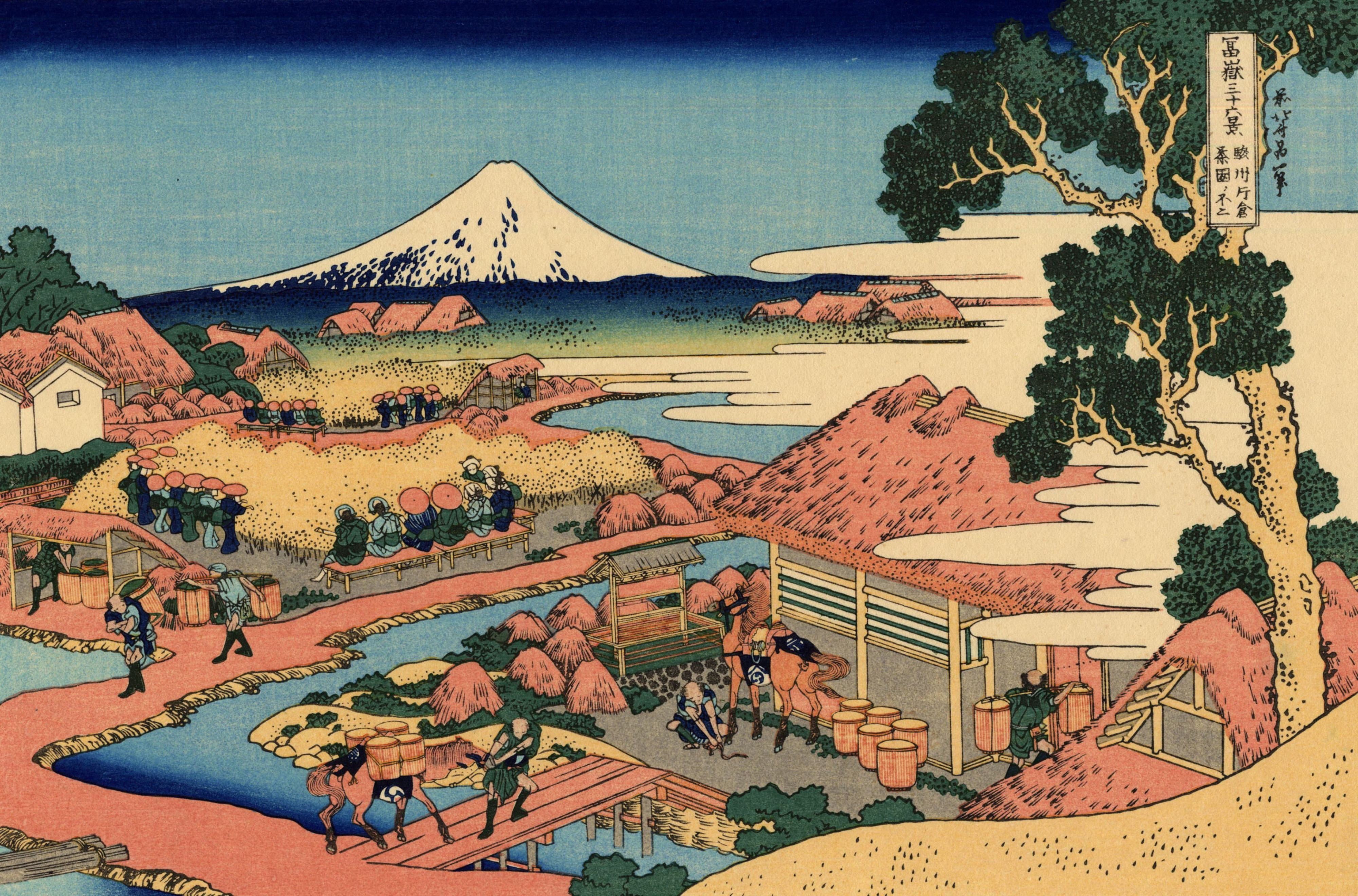 4K, Ukiyo-e, Japanese Art, HD Wallpaper