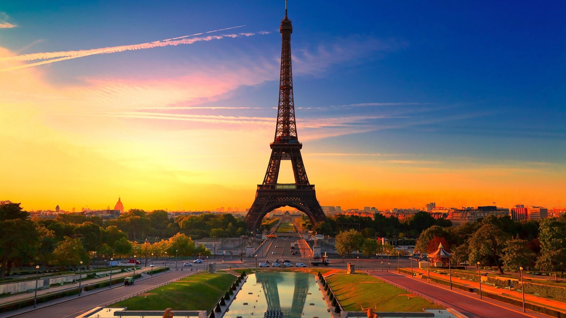 travel, tourism, tourist, eiffel, france, monument, french, city, europe, tower, 1080P, famous, landmark, paris, sky, architecture, HD Wallpaper